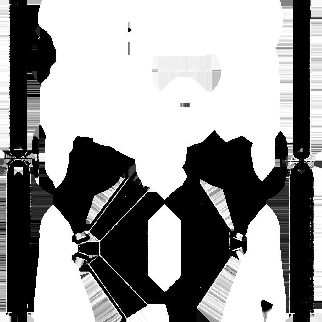 Pallet jack Low-poly 3D model_6