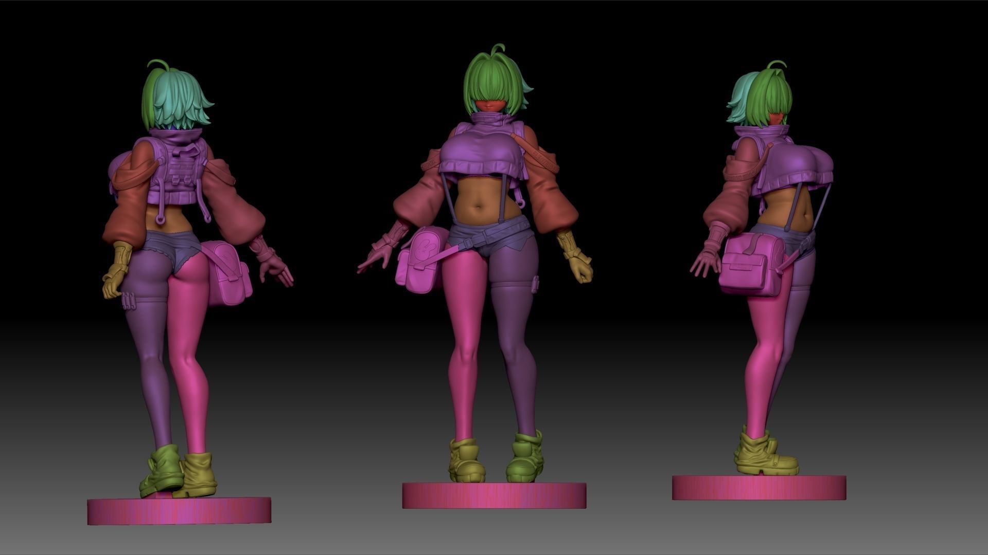 Nikke Elegg 3D print model_1