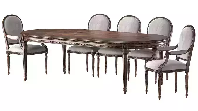 chairish table and chair art 5873