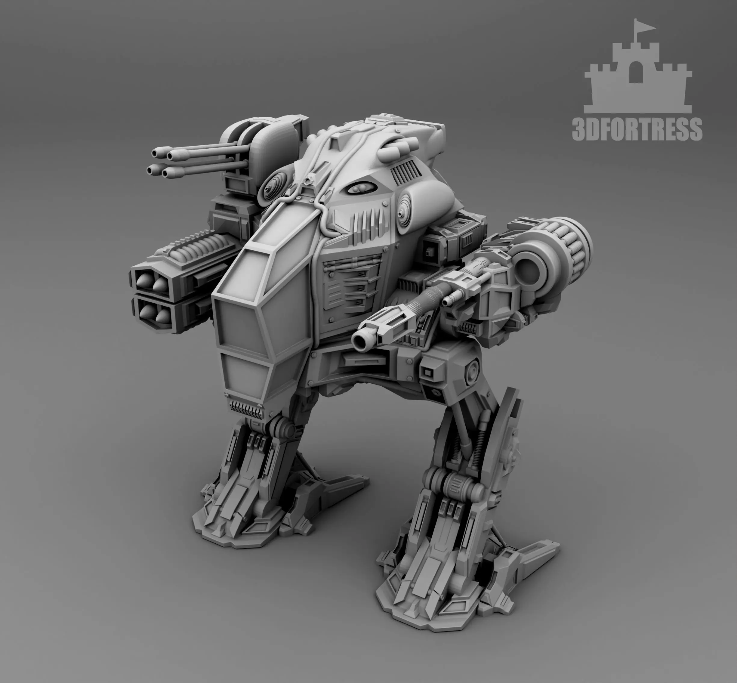  Robot Smasher 3D print model_0