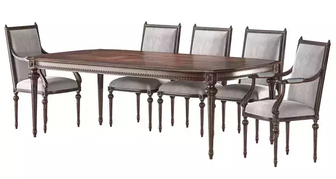 chairish  table and chair 6958