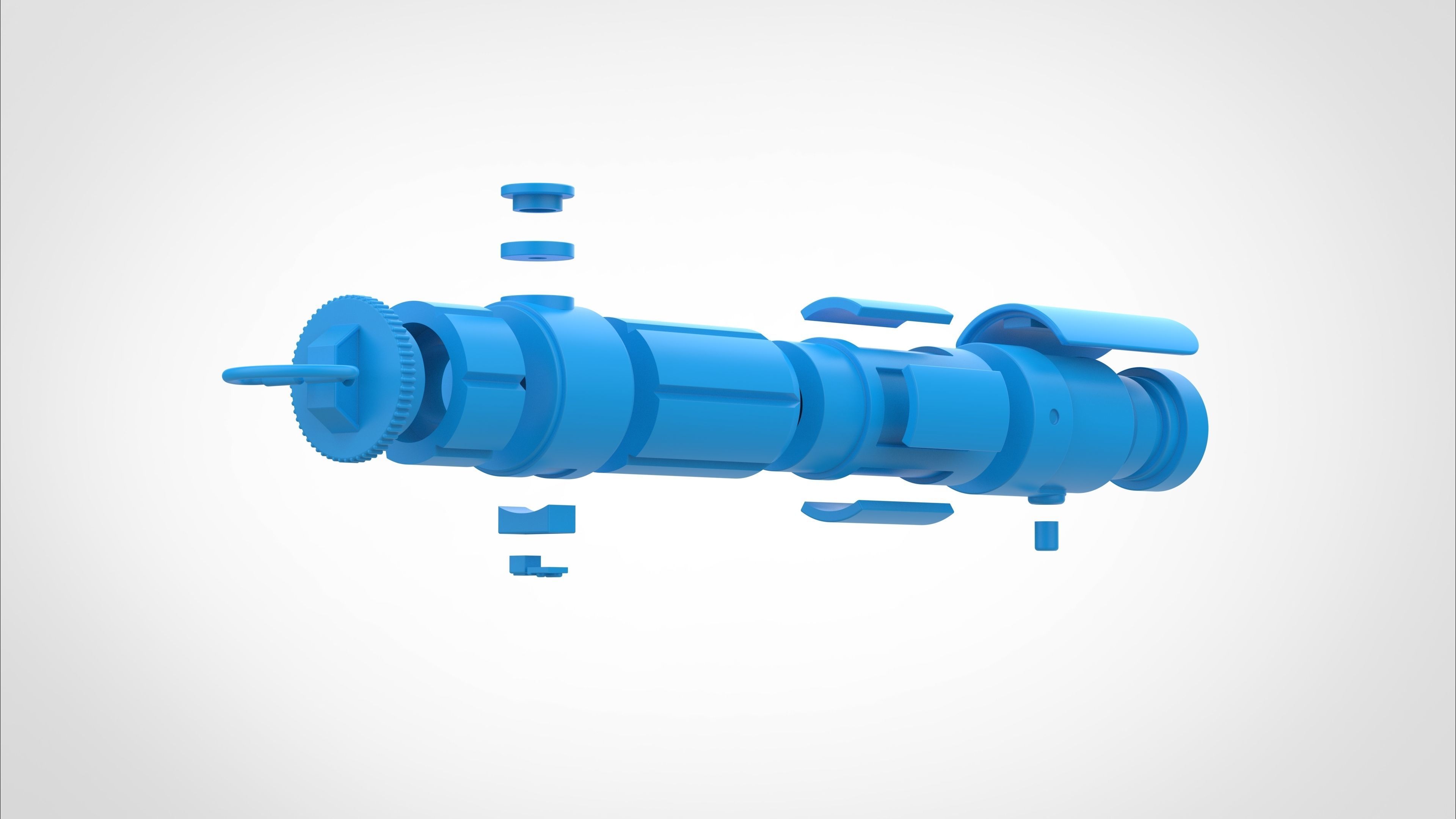 Master Indara Lightsaber from the series Acolyte 2024 3D print model_35