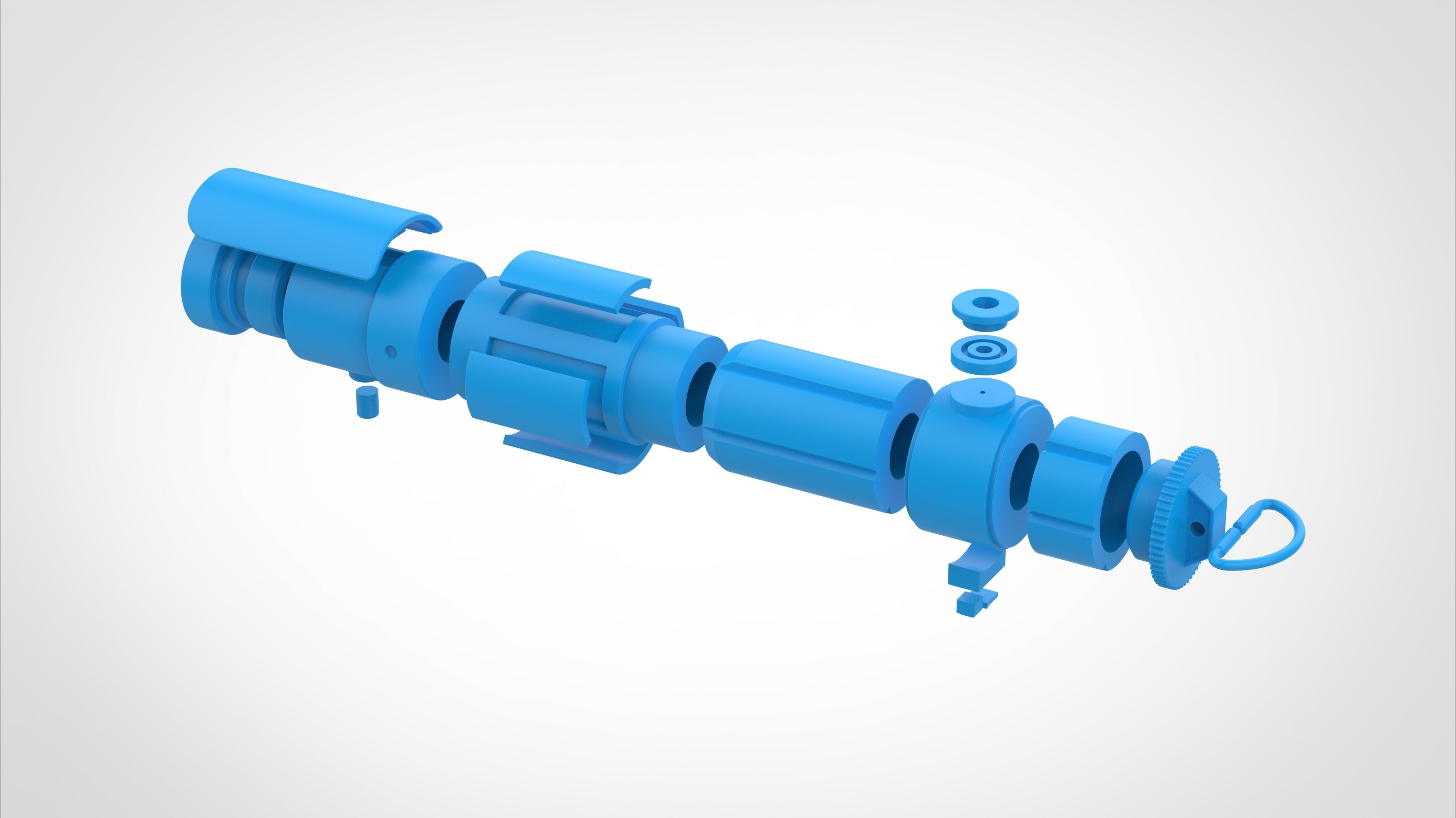 Master Indara Lightsaber from the series Acolyte 2024 3D print model_46