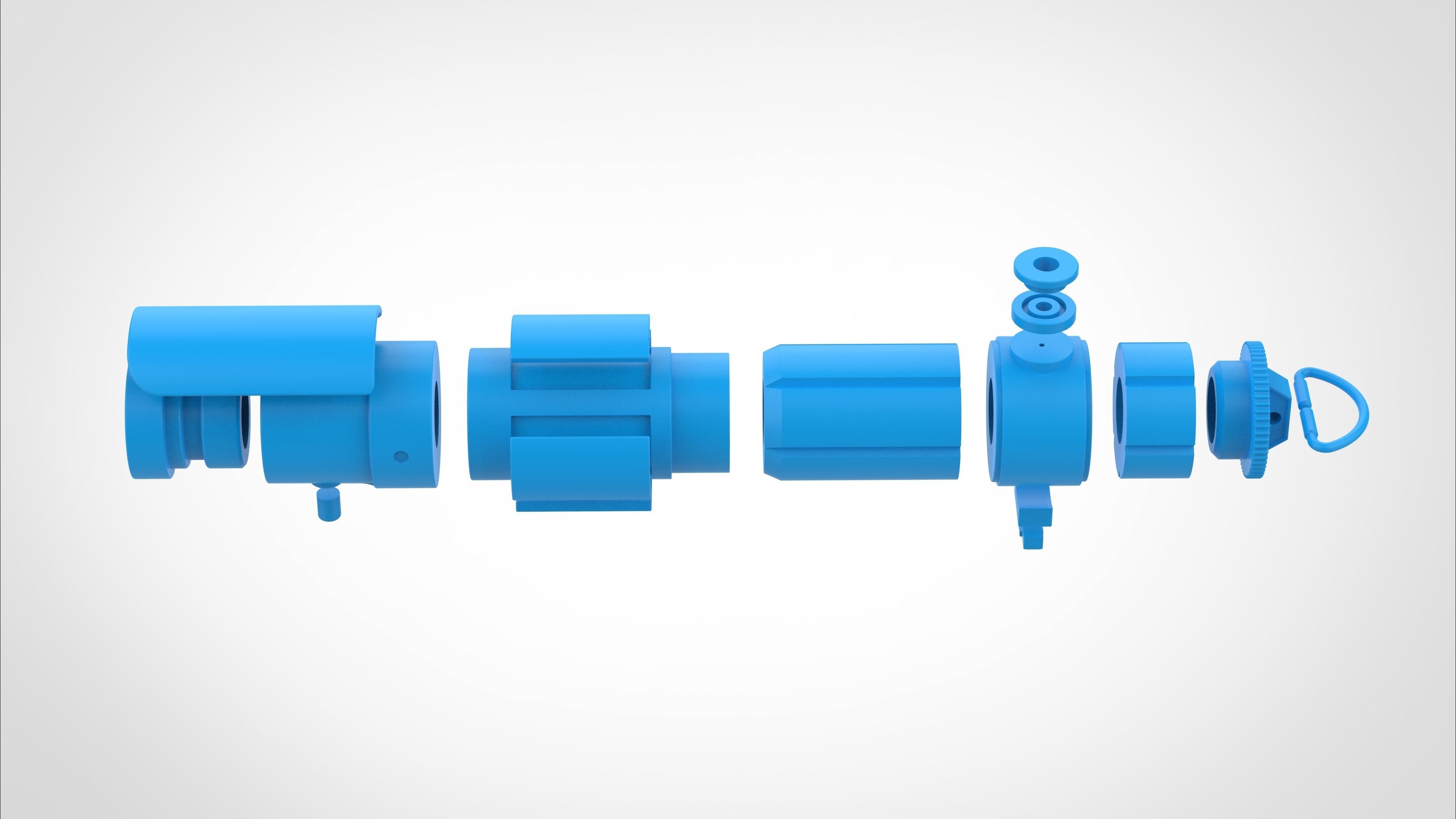 Master Indara Lightsaber from the series Acolyte 2024 3D print model_32