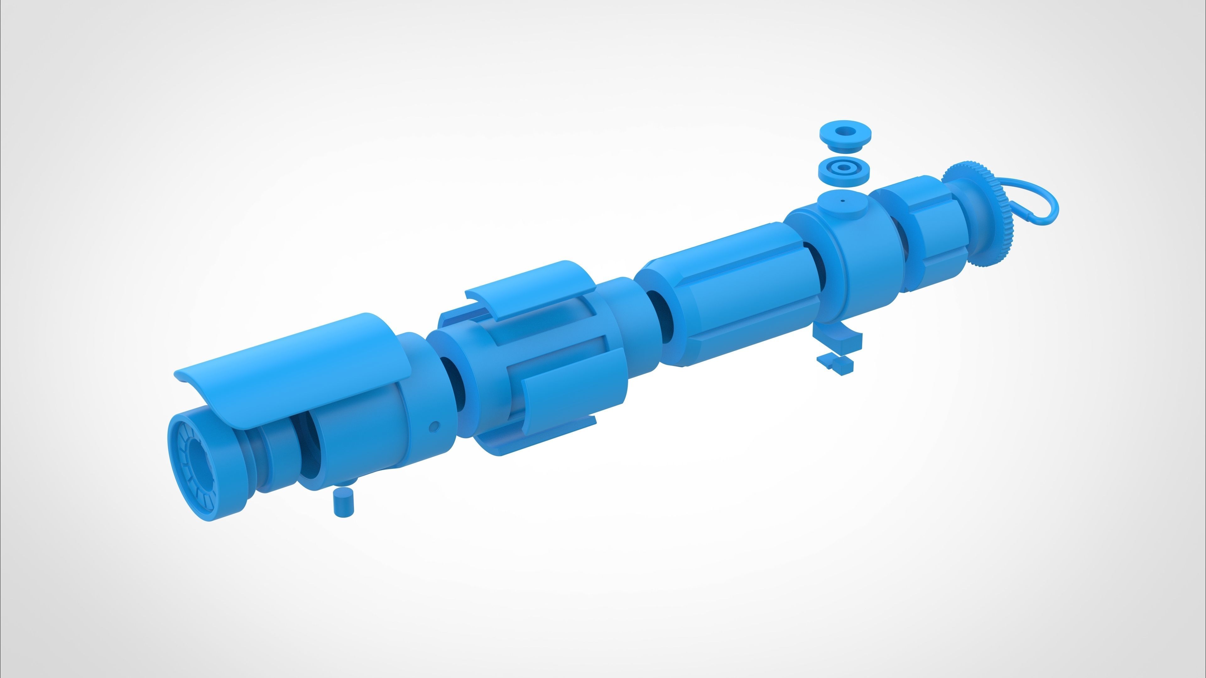 Master Indara Lightsaber from the series Acolyte 2024 3D print model_31