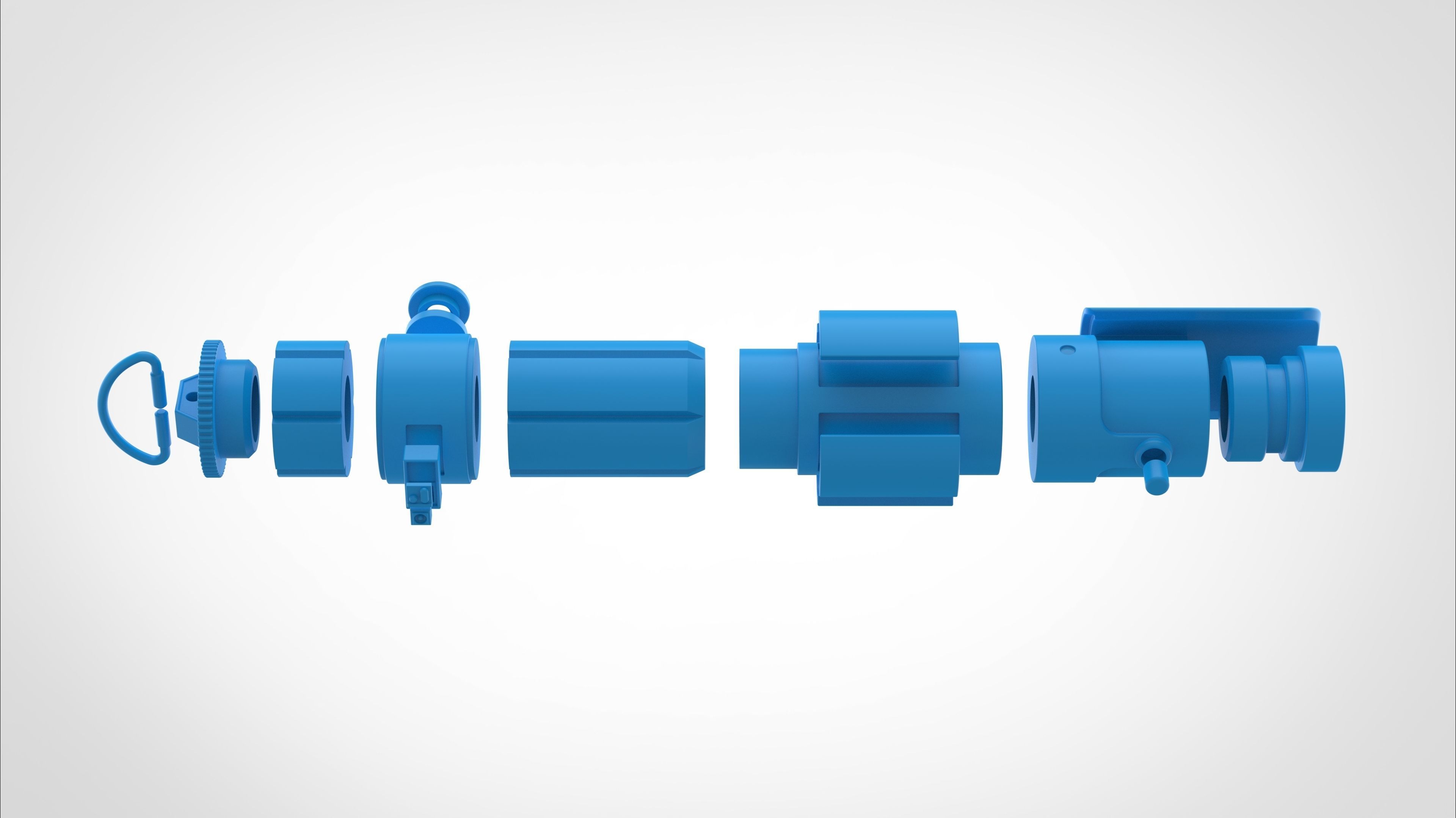 Master Indara Lightsaber from the series Acolyte 2024 3D print model_38