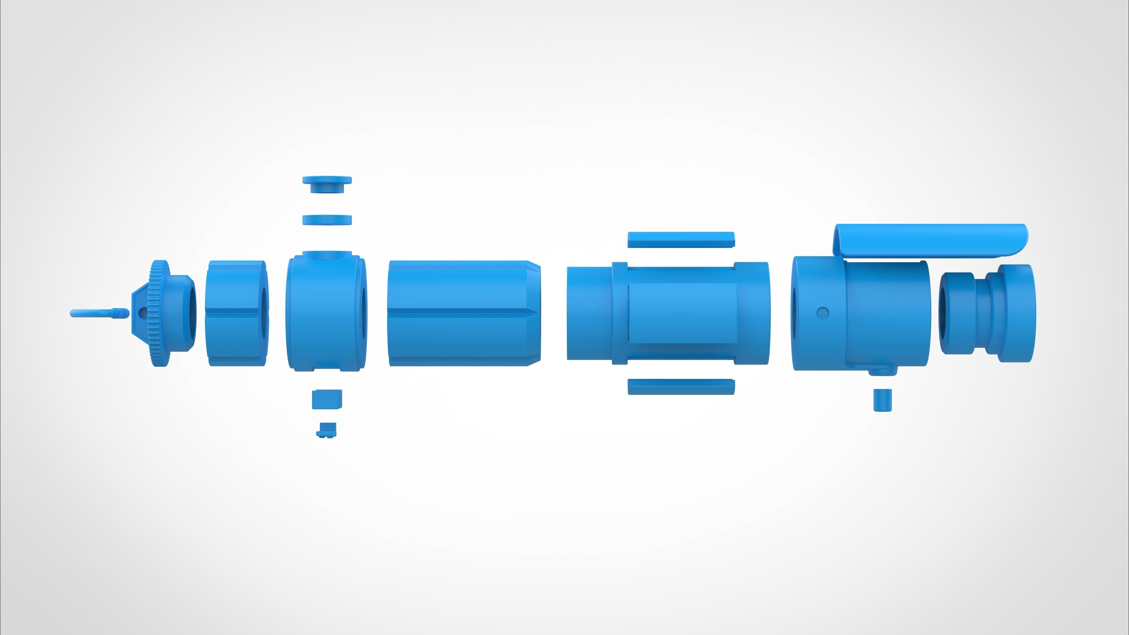 Master Indara Lightsaber from the series Acolyte 2024 3D print model_36