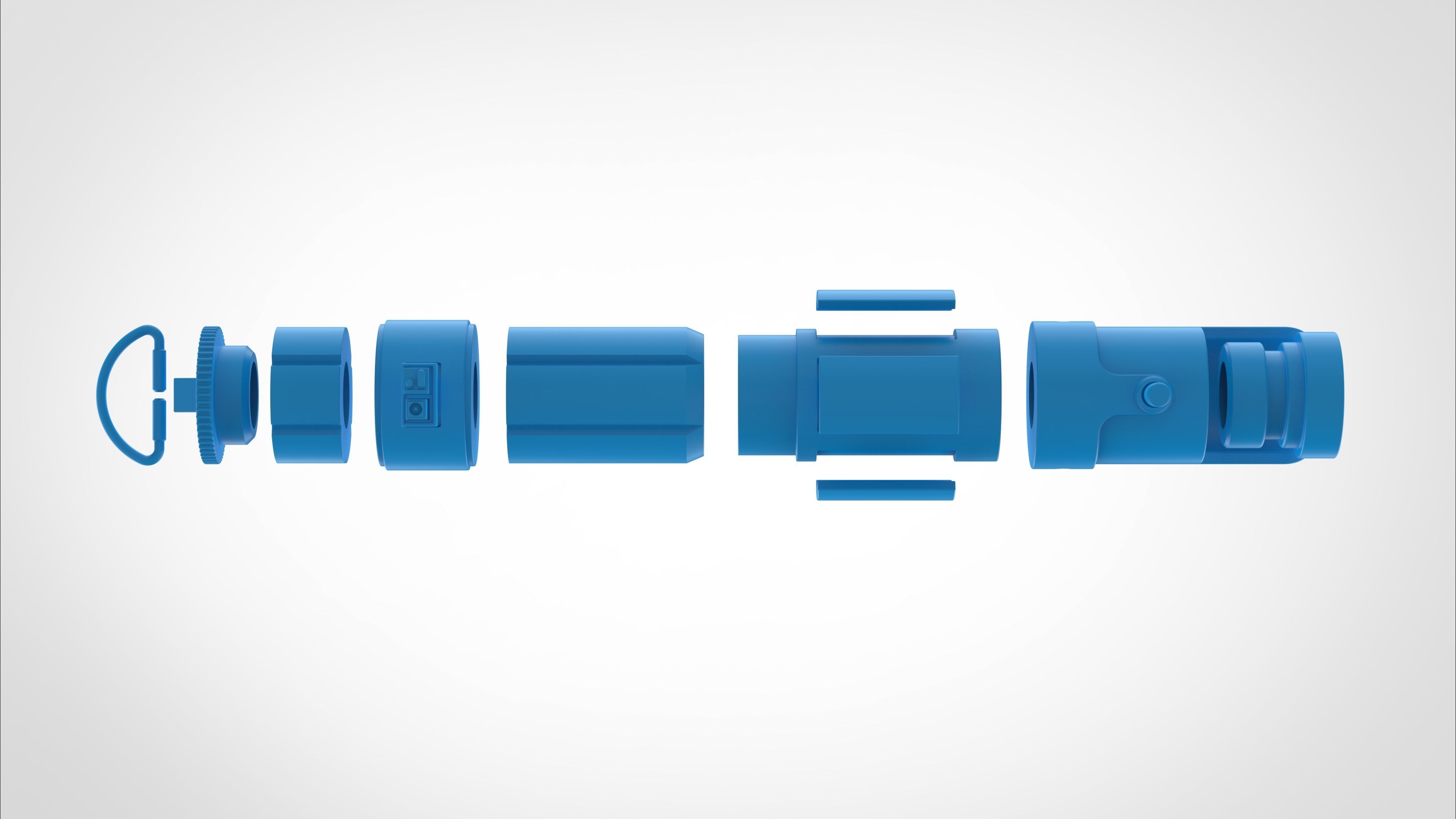 Master Indara Lightsaber from the series Acolyte 2024 3D print model_39