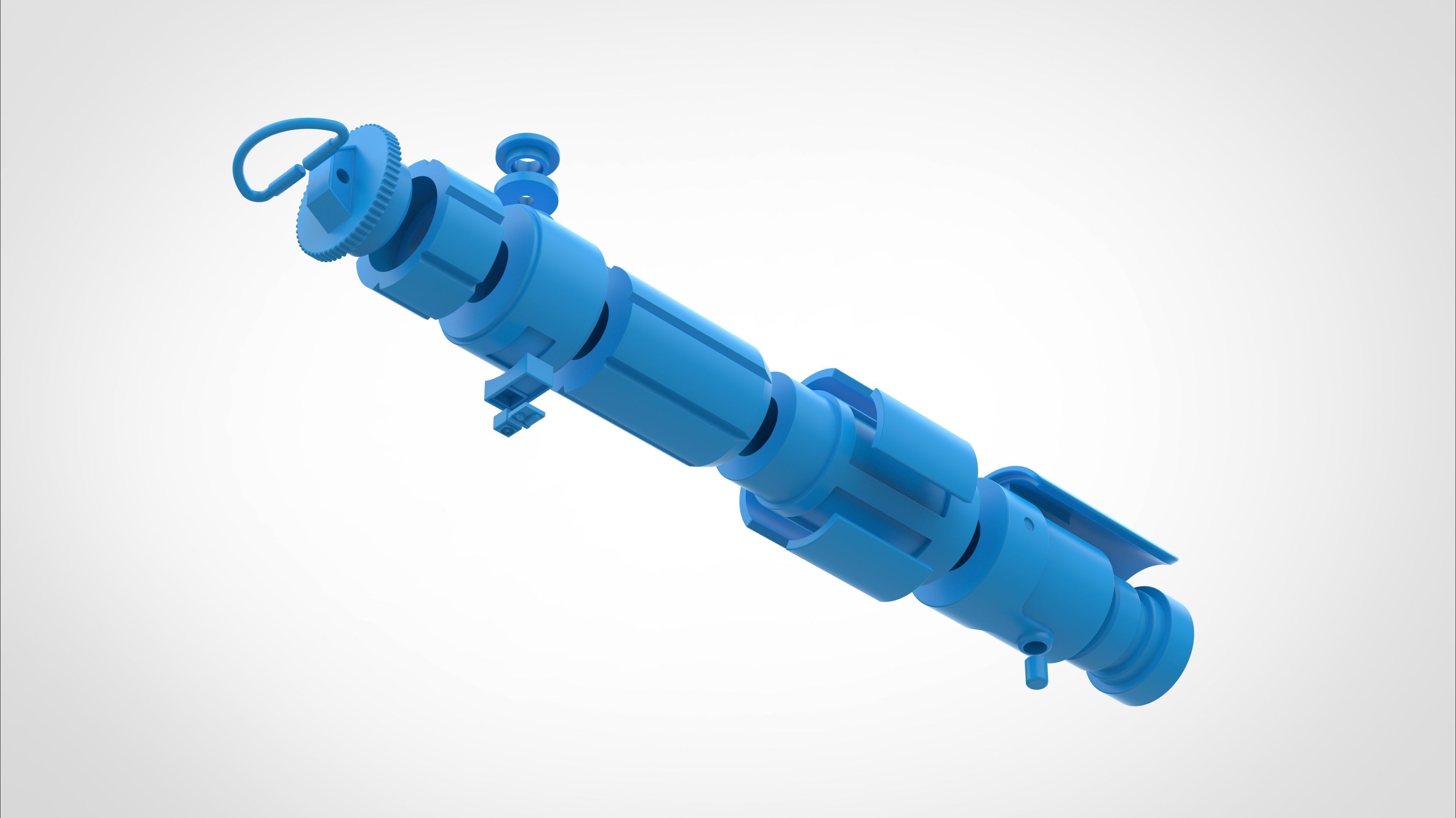 Master Indara Lightsaber from the series Acolyte 2024 3D print model_42
