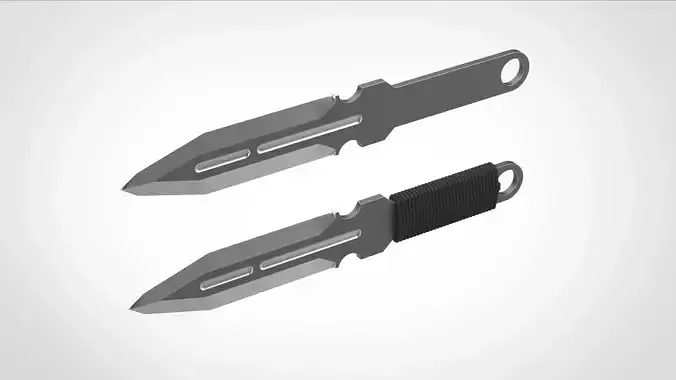K-2 Throwing Knife from the Helldivers 2 3D print model