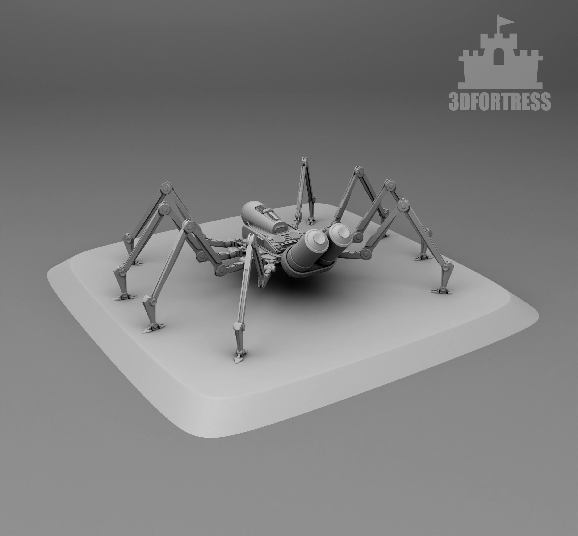 Robot spy 3D print model_2