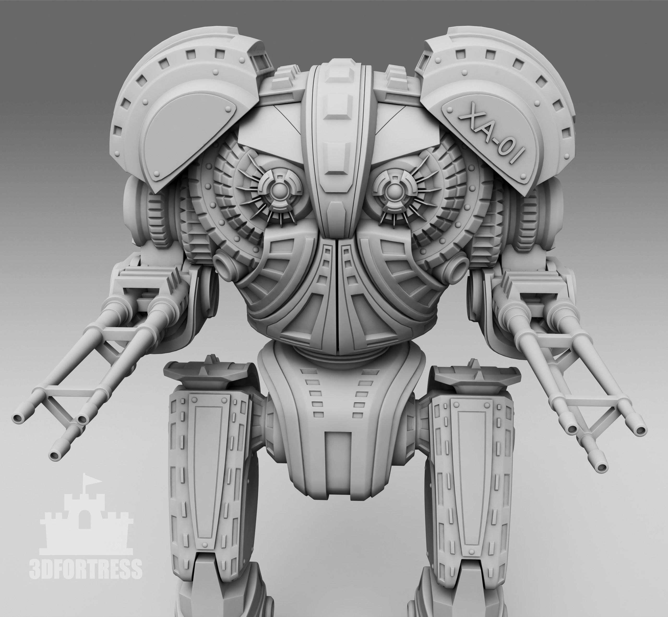 XA-01- 3D print model_2