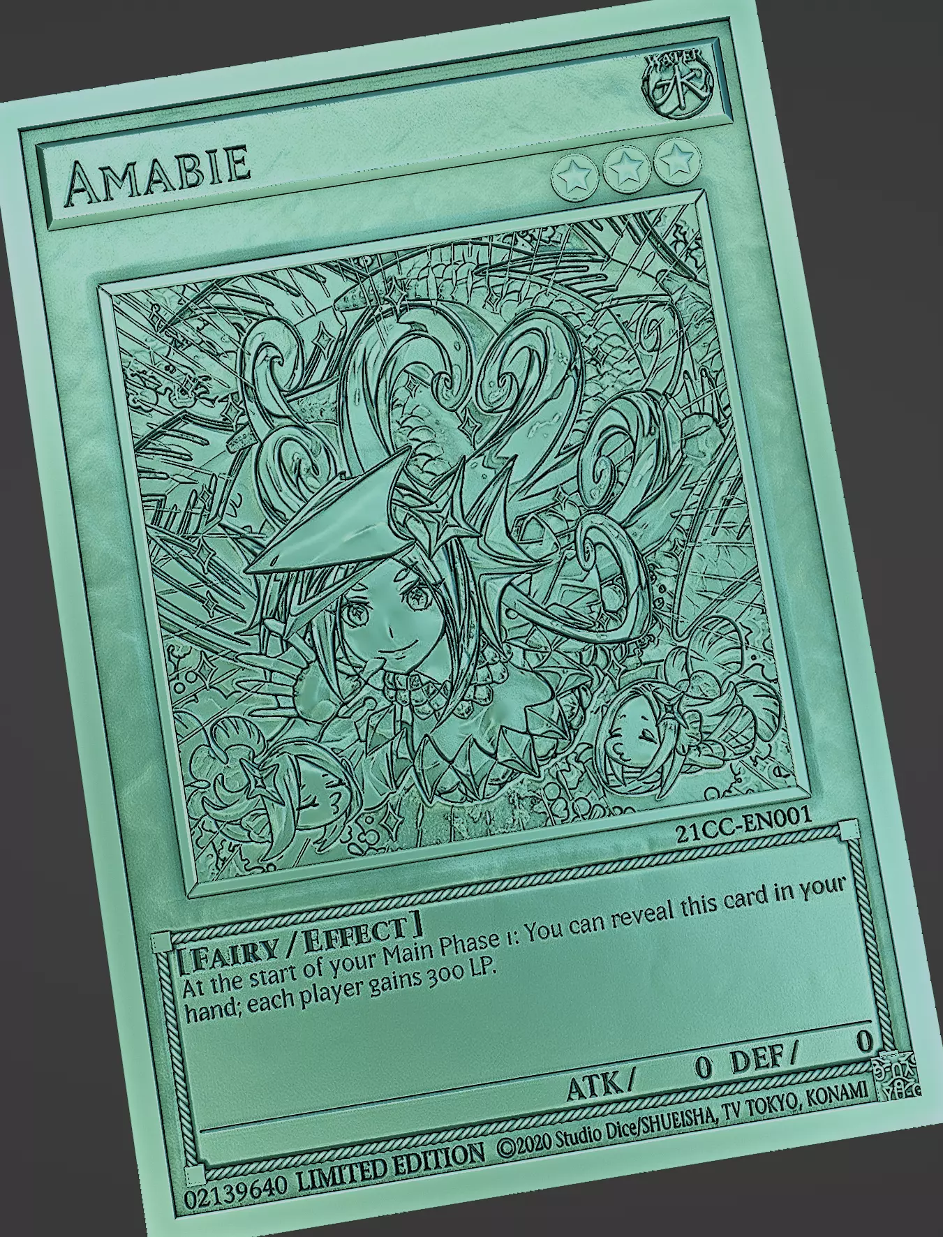 AMABIE - YU-GI-OH 3D print model