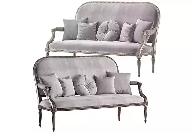 chairish sofa art 7847