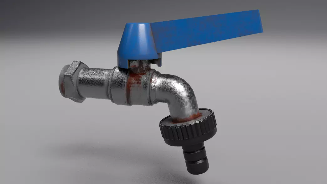Garden Tap Free 3D model