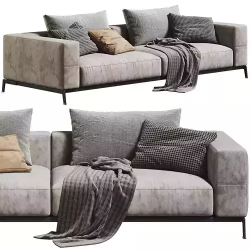 Flexform Ettore Sofa 2 Seats 2
