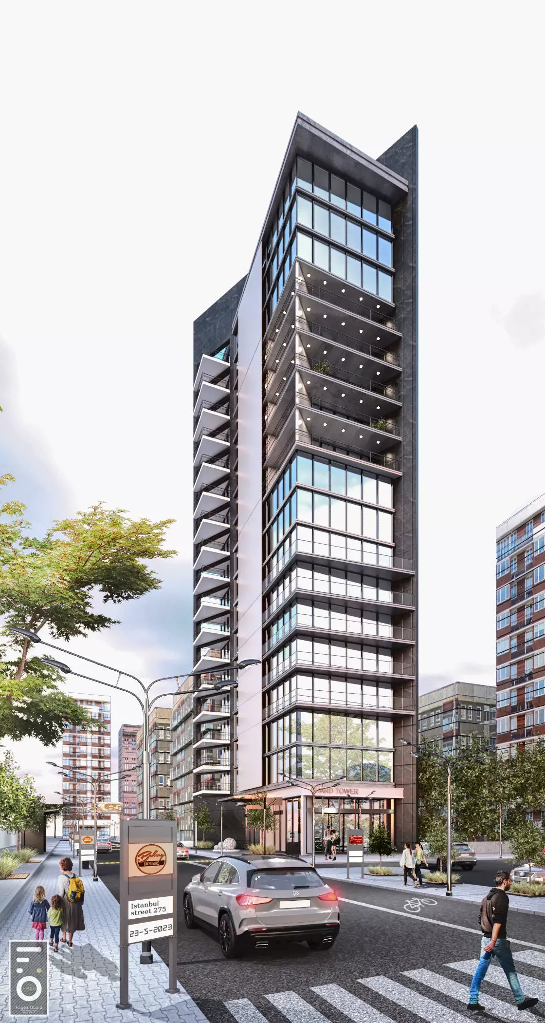 HIGHRISE BUILDING 3D model_0