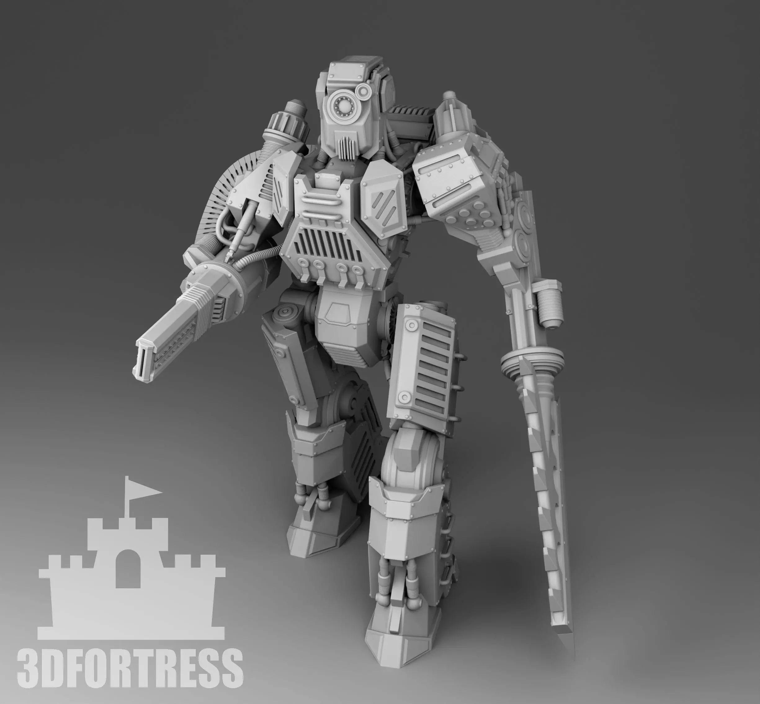 Dissecting robot 3D print model