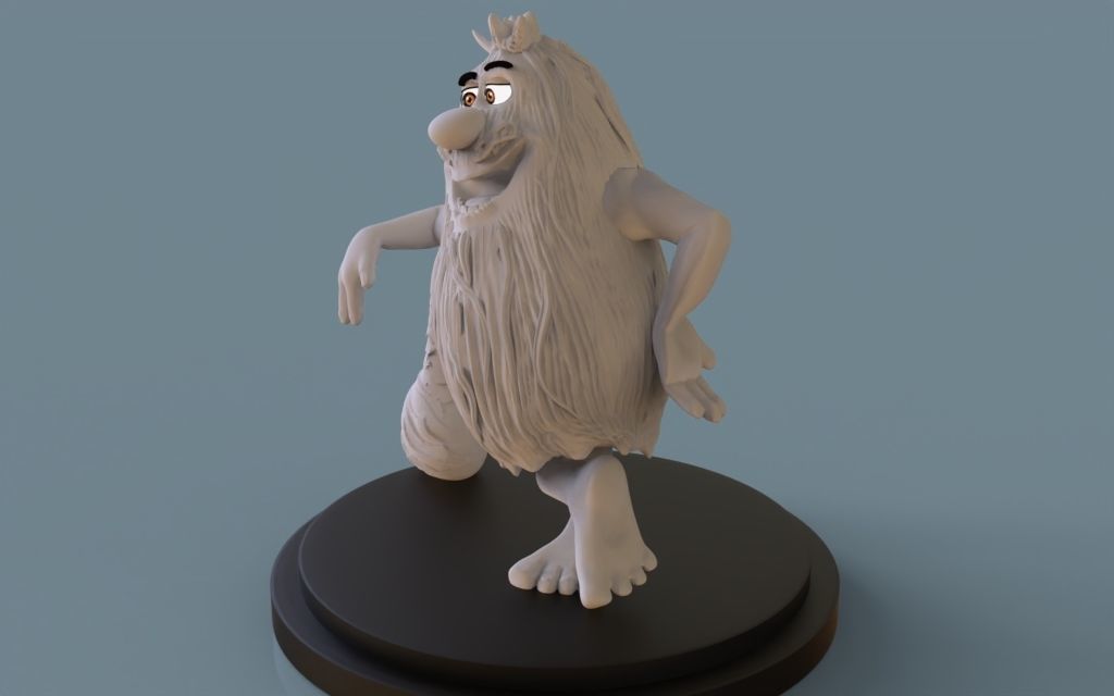 Captain Caveman 3D print model_6