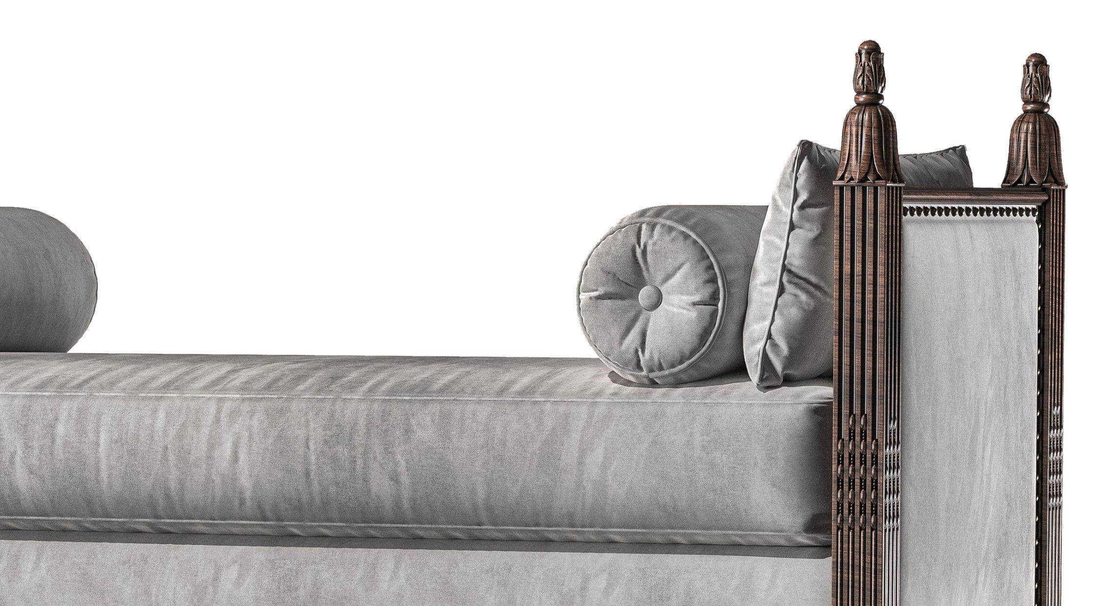 ebanista villandry bench and pouf 3D model_6