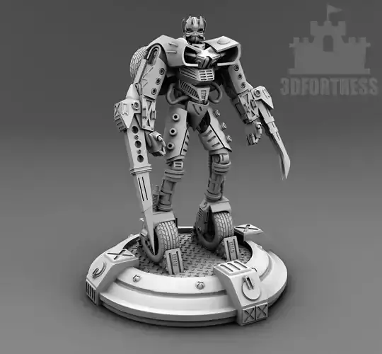  The Berserker robot 3D print model