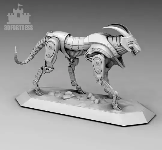 The Panther Robot 3D print model