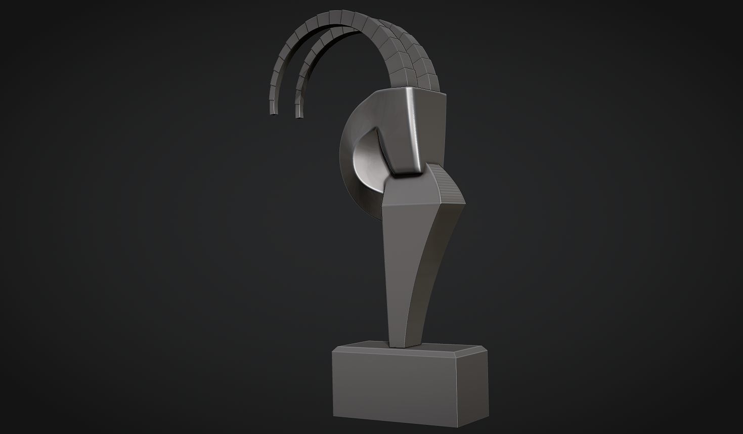 Mountain Goat Home Decor 3D print model_9