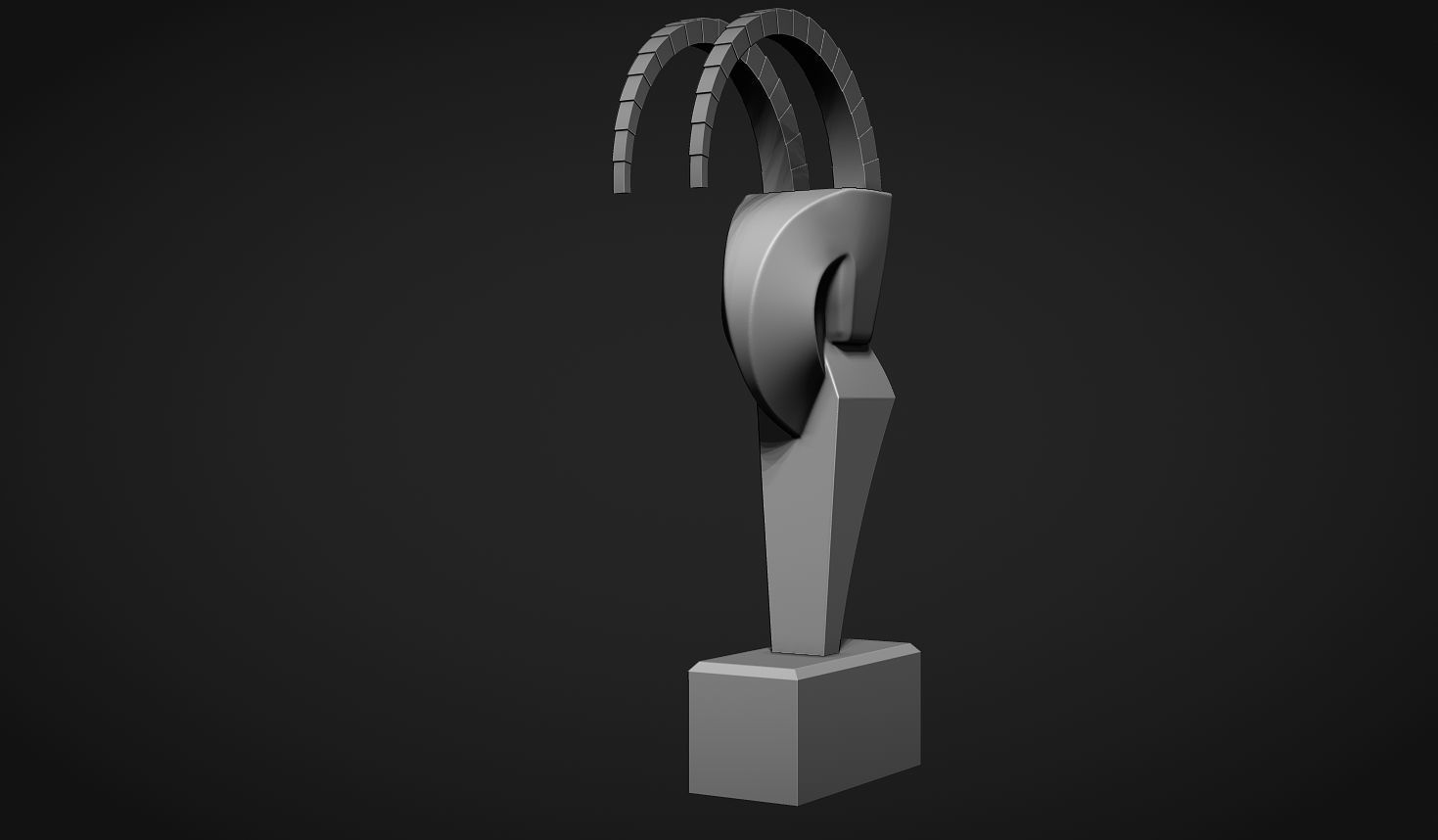 Mountain Goat Home Decor 3D print model_6