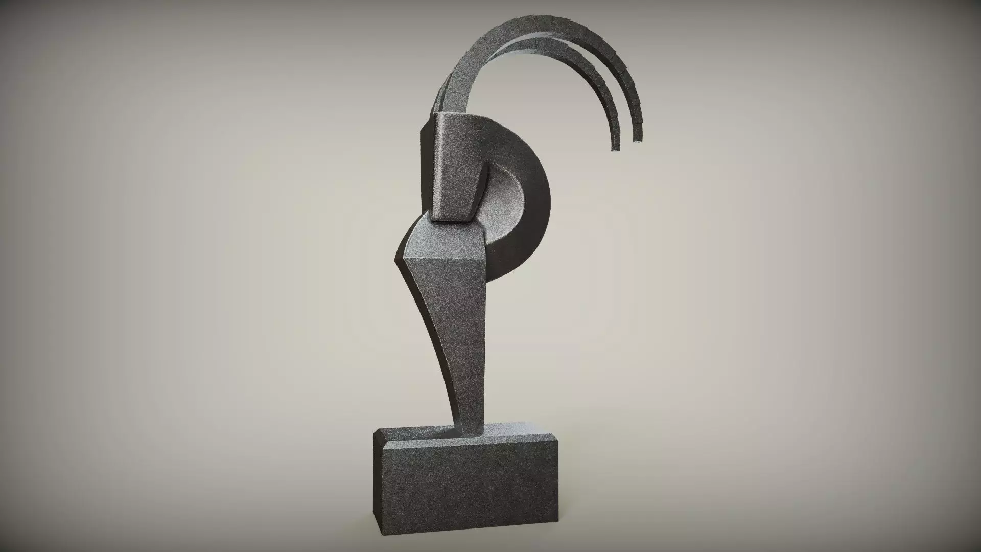 Mountain Goat Home Decor 3D print model_0