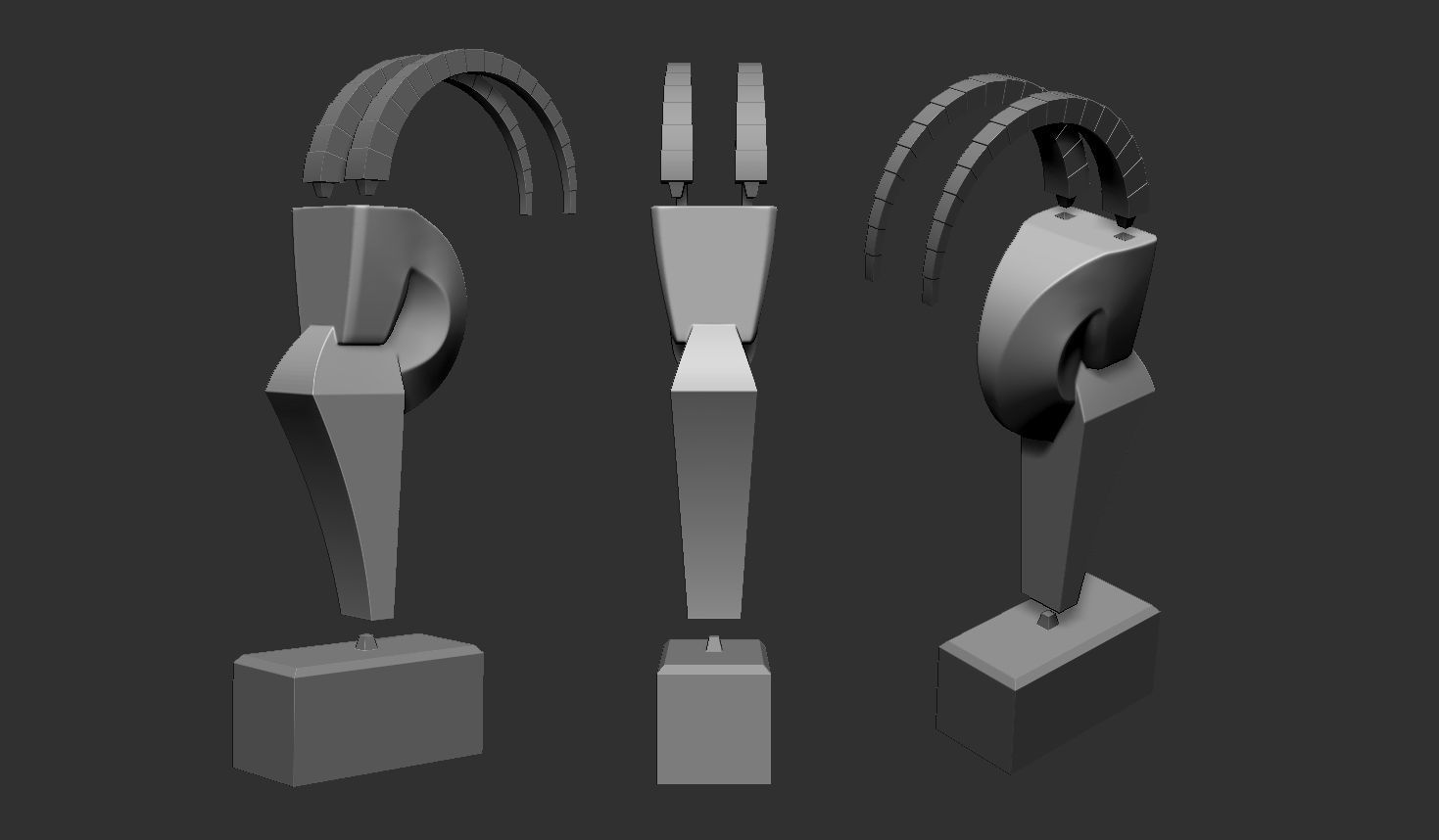 Mountain Goat Home Decor 3D print model_13