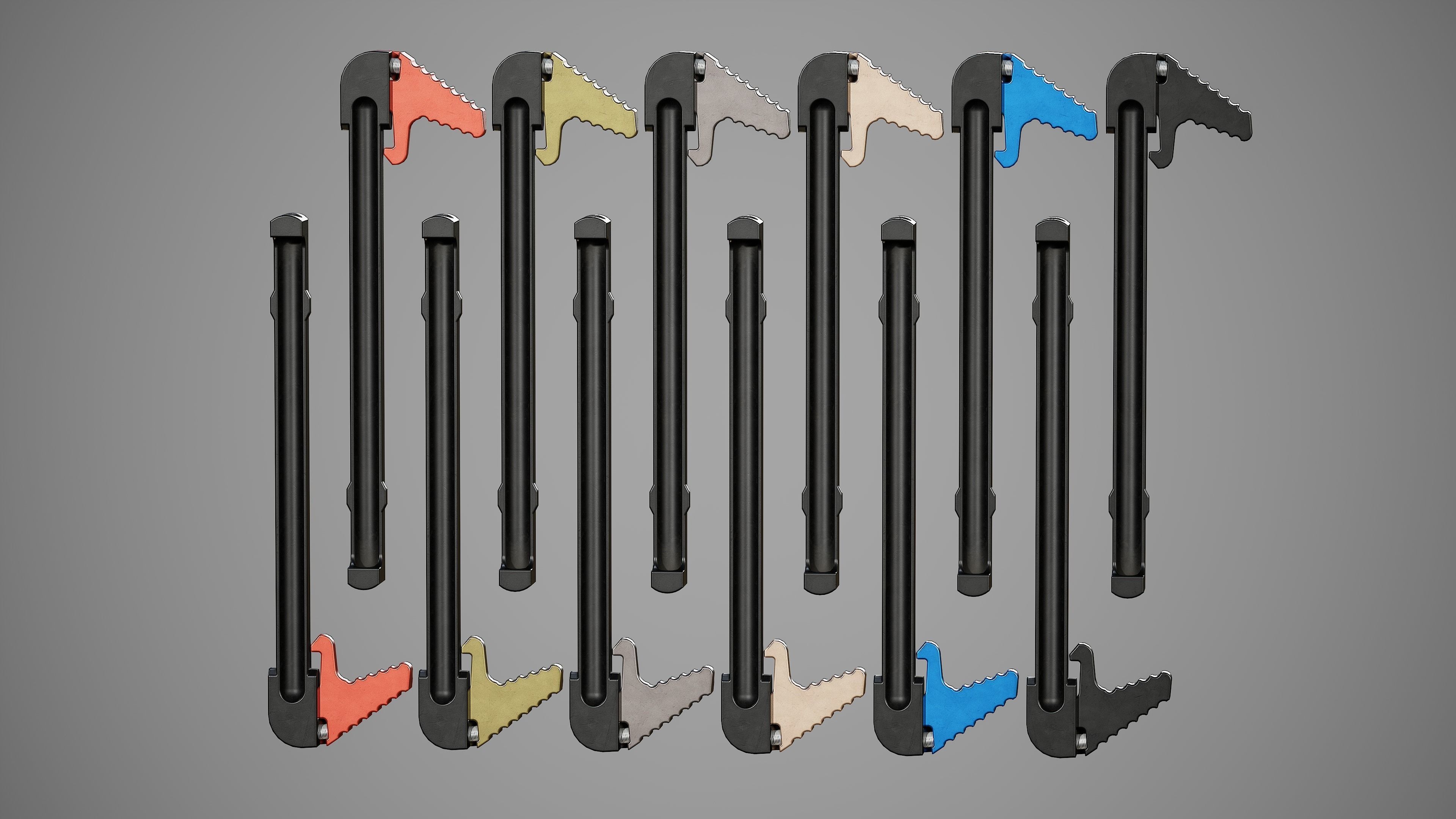 Clutch - Replica Low-poly 3D model_1