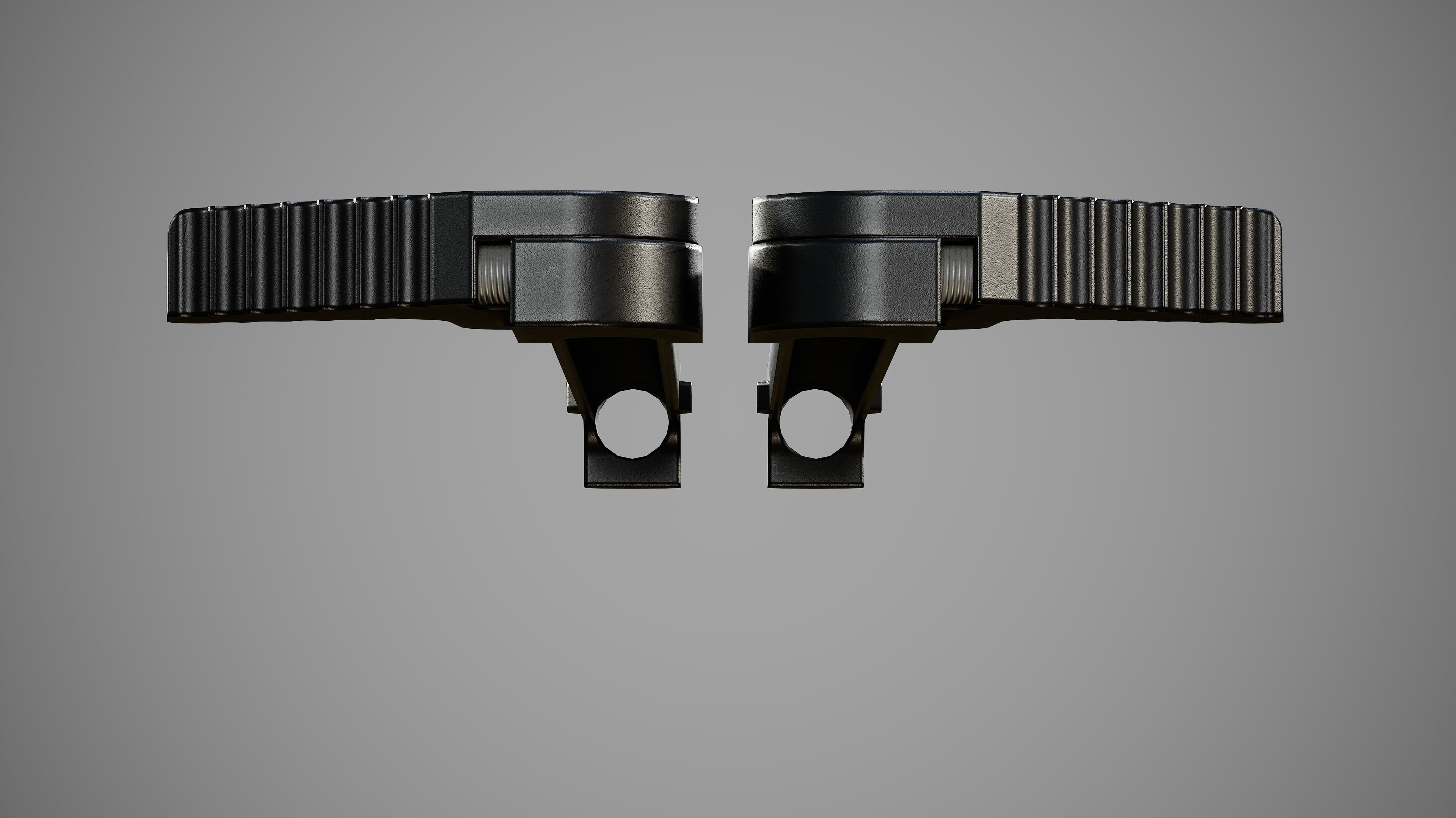 Clutch - Replica Low-poly 3D model_9