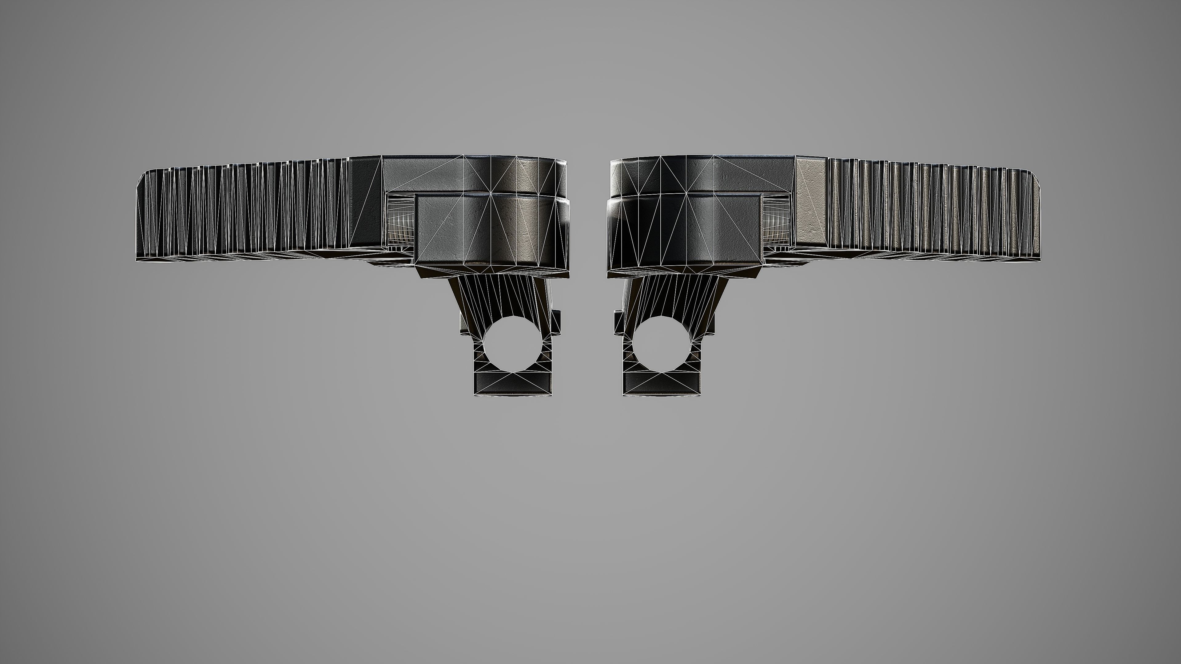 Clutch - Replica Low-poly 3D model_26