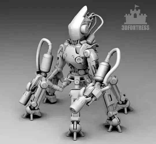 Z - Robot 3D print model