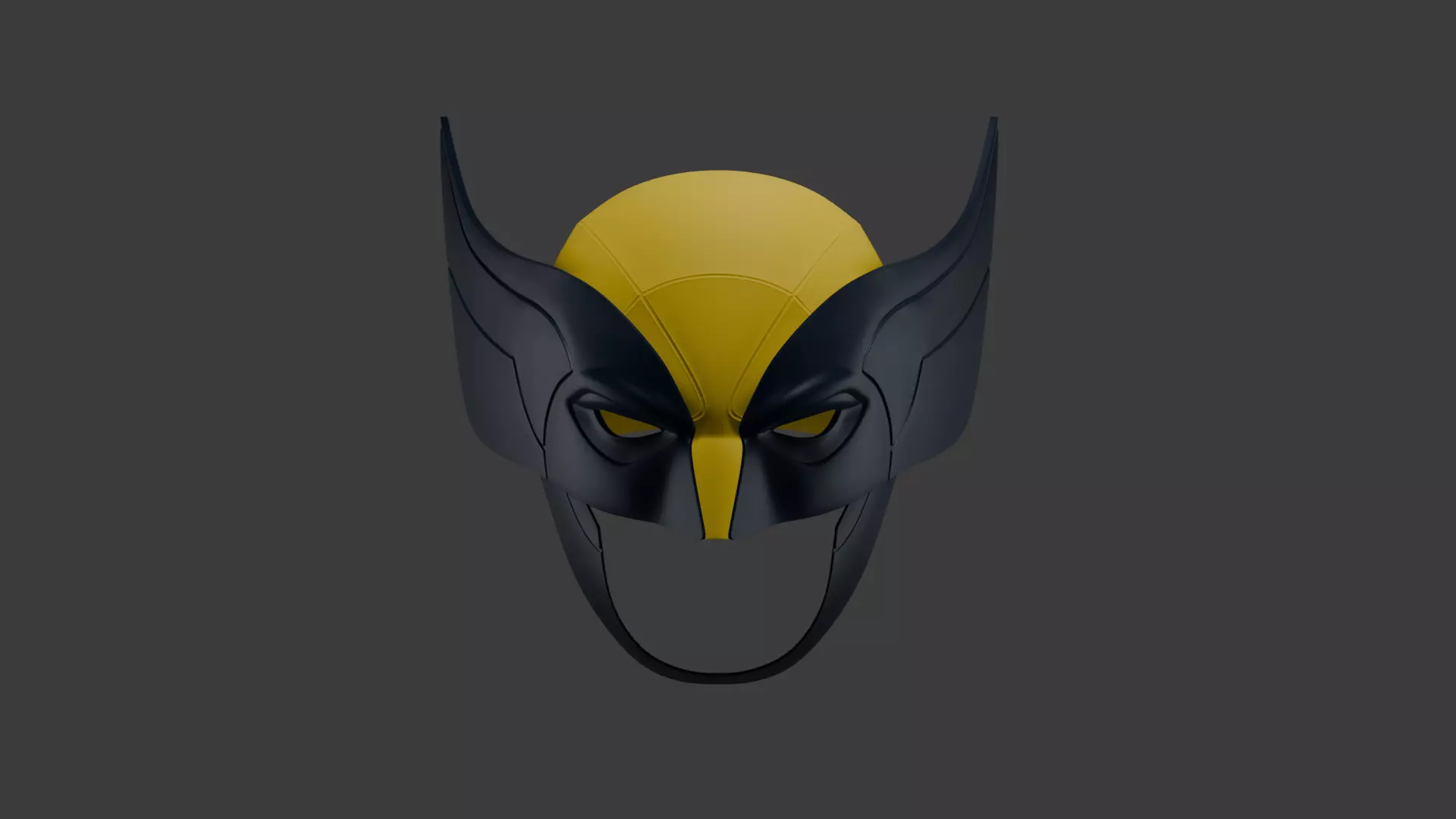 masque wolverine ou casque wolverine ou wolverine helmet 3D print model_0