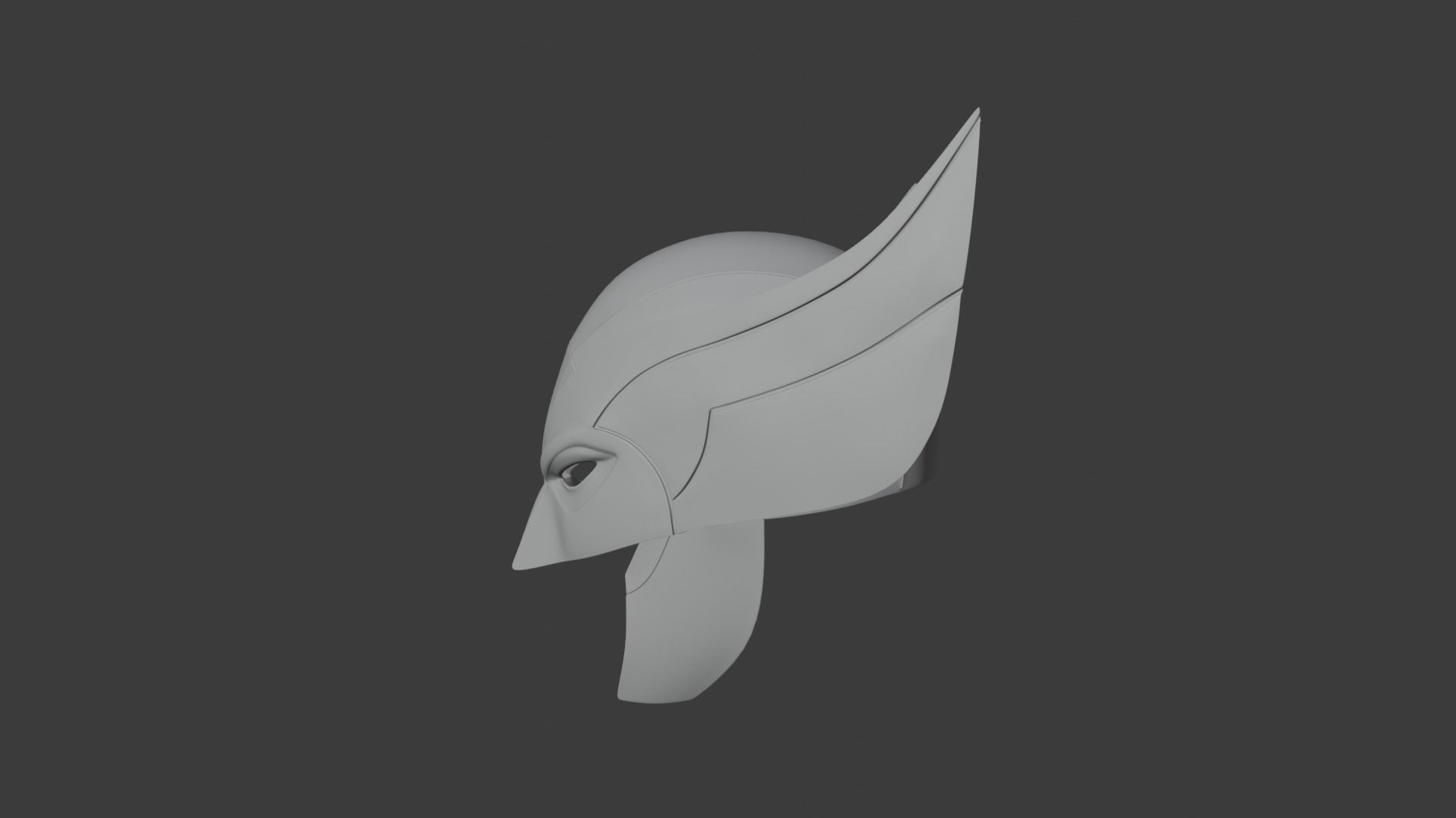 masque wolverine ou casque wolverine ou wolverine helmet 3D print model_9