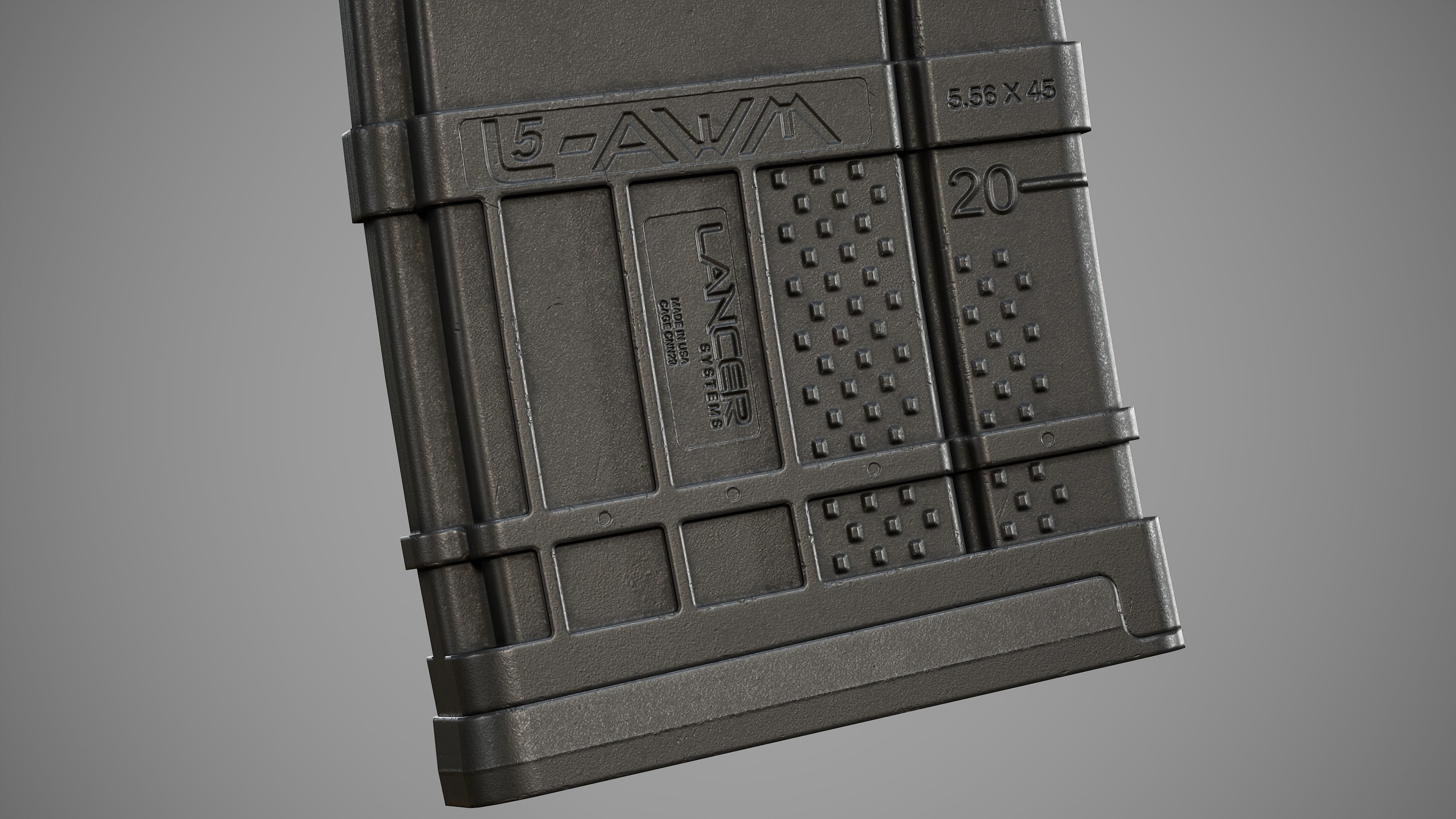 L5AWM - Replica Low-poly 3D model_14