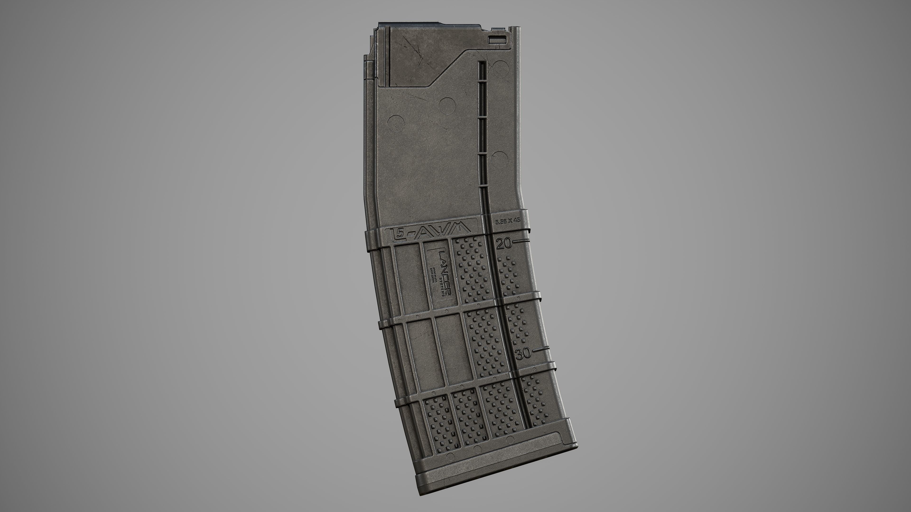 L5AWM - Replica Low-poly 3D model_2