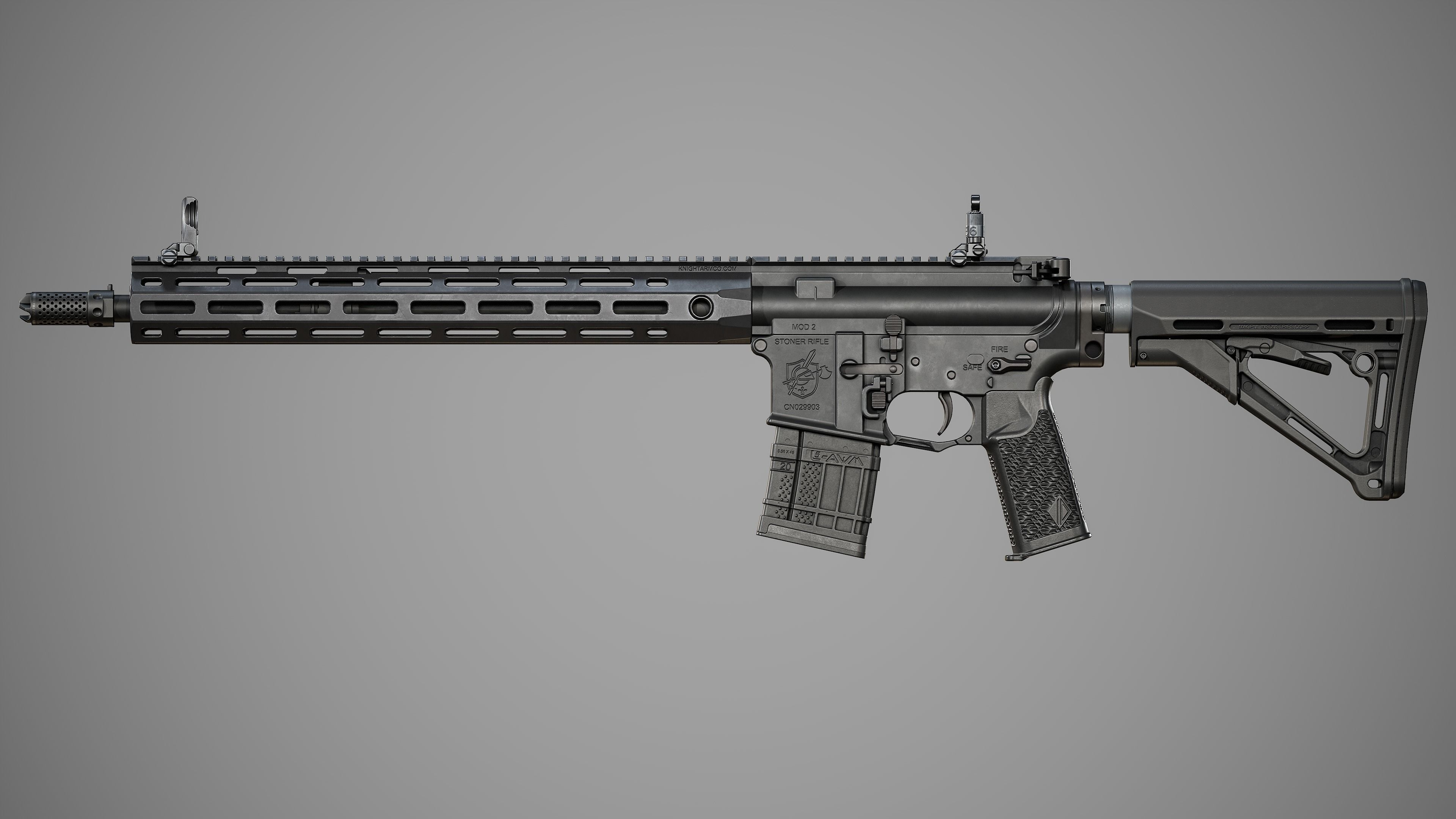 L5AWM - Replica Low-poly 3D model_24