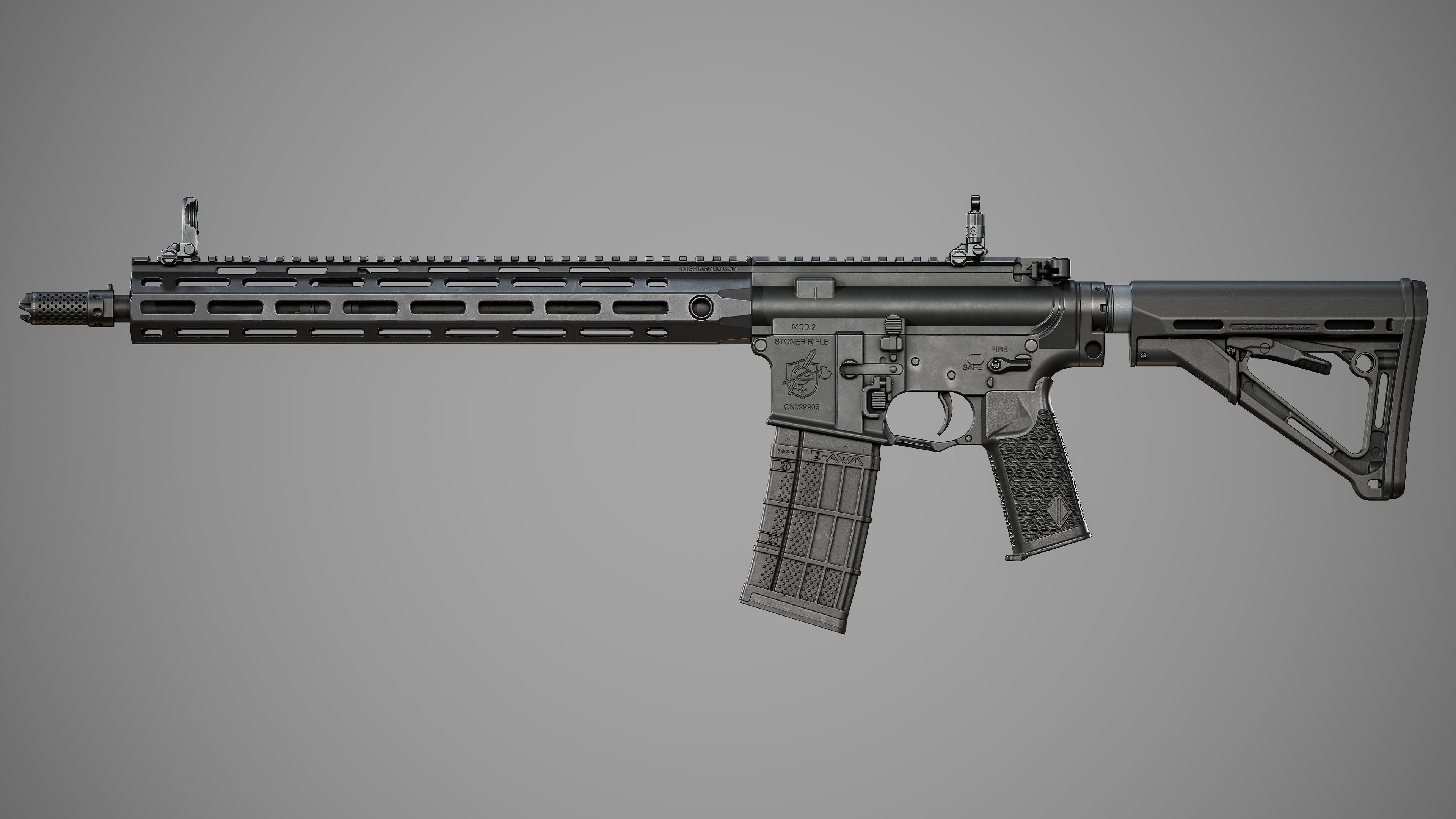 L5AWM - Replica Low-poly 3D model_23