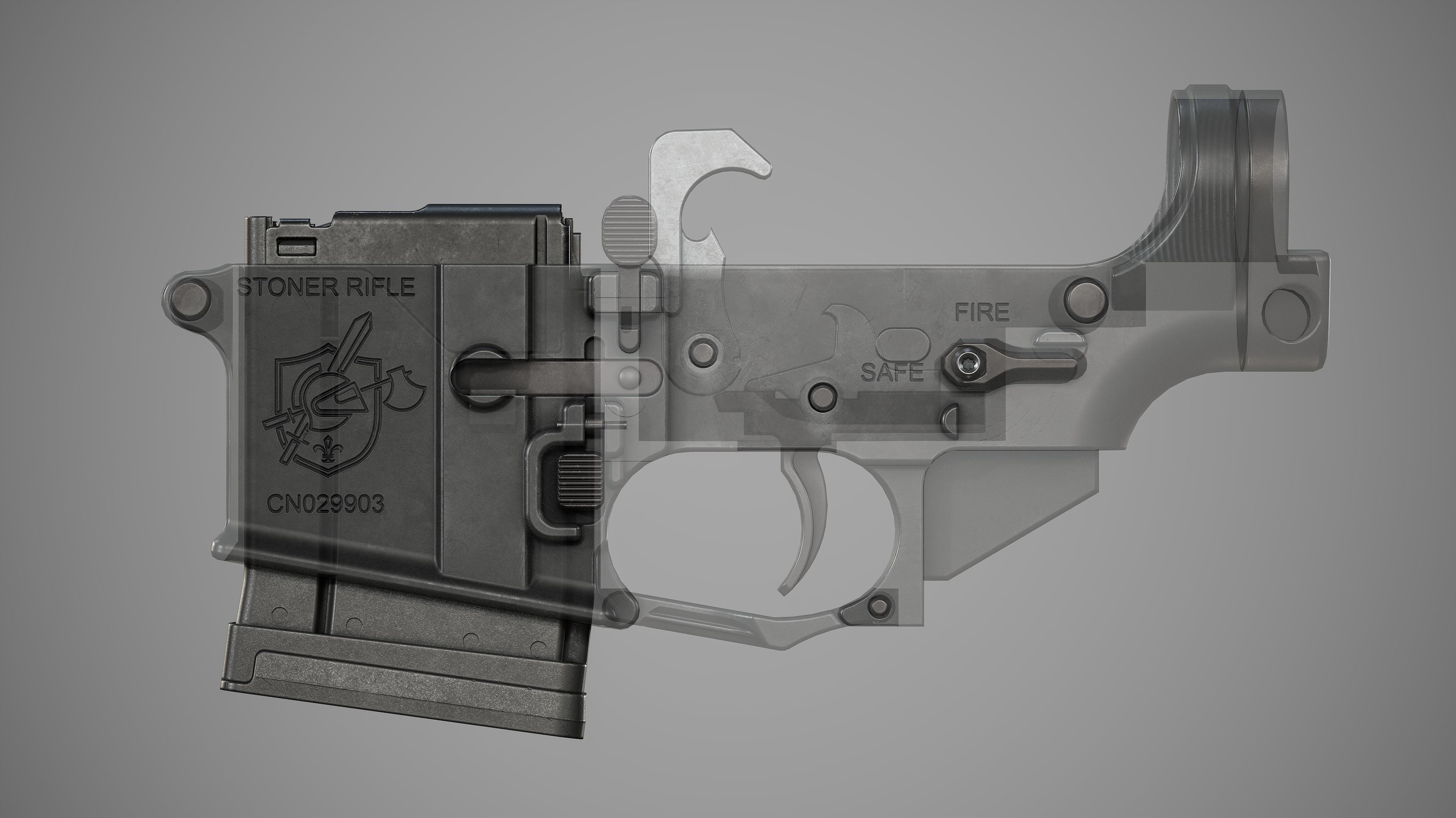 L5AWM - Replica Low-poly 3D model_27