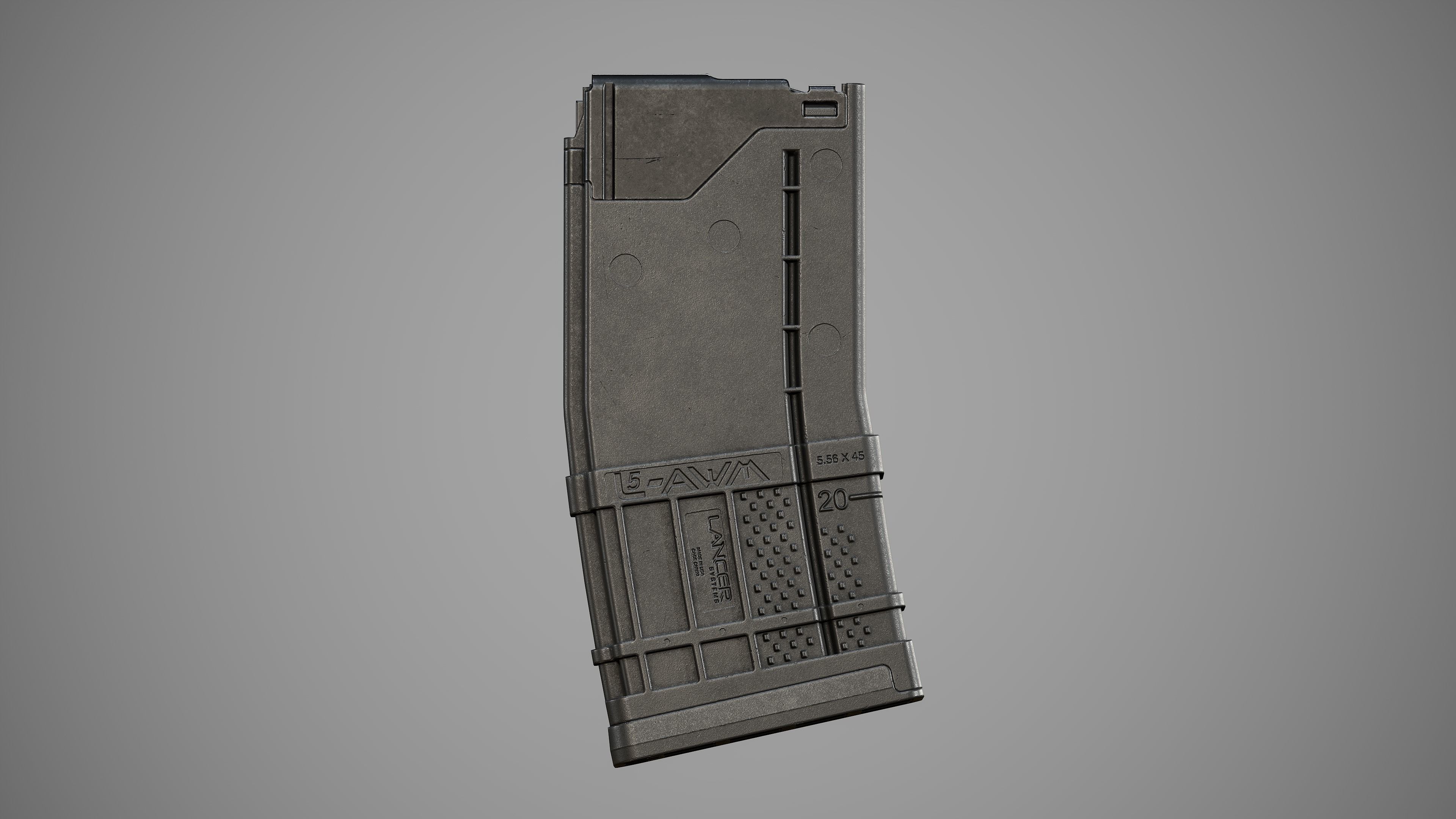 L5AWM - Replica Low-poly 3D model_4