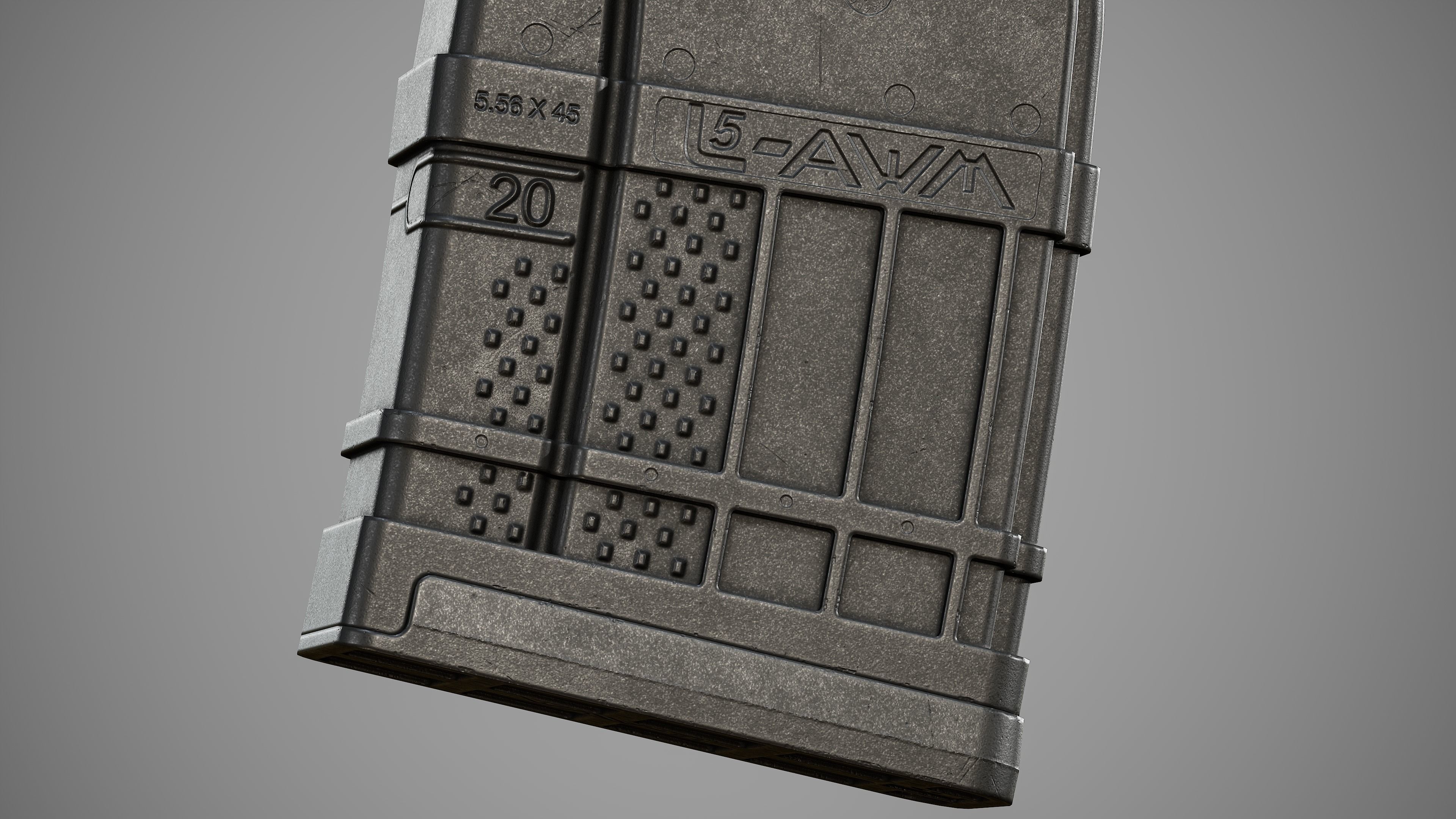 L5AWM - Replica Low-poly 3D model_15