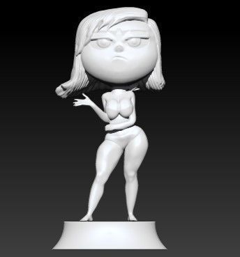 DISGUST - INSIDE OUT 2 3D print model_3