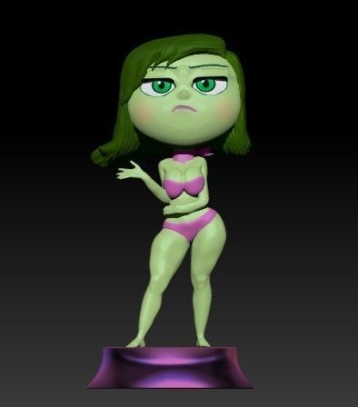 DISGUST - INSIDE OUT 2 3D print model_1