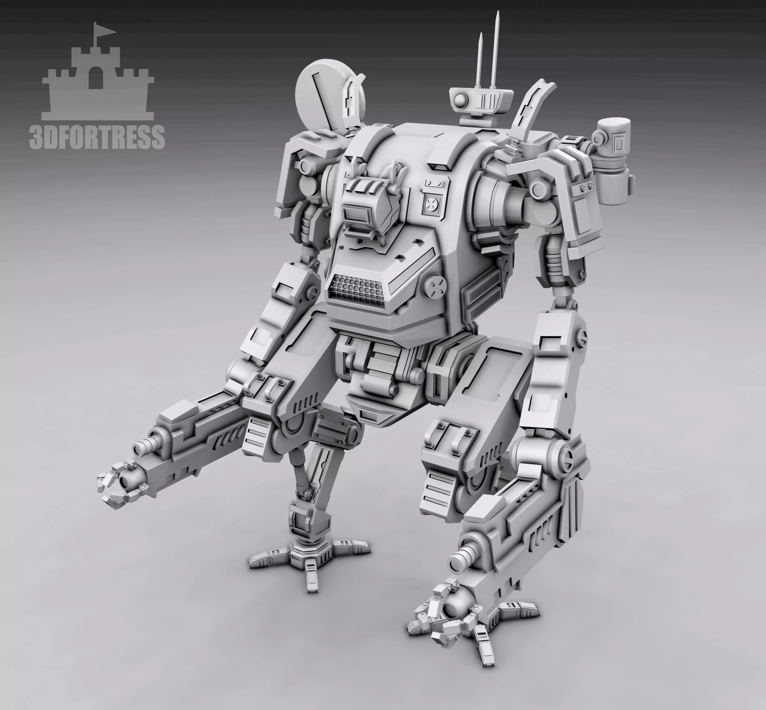  Robot alpha 3D print model_0