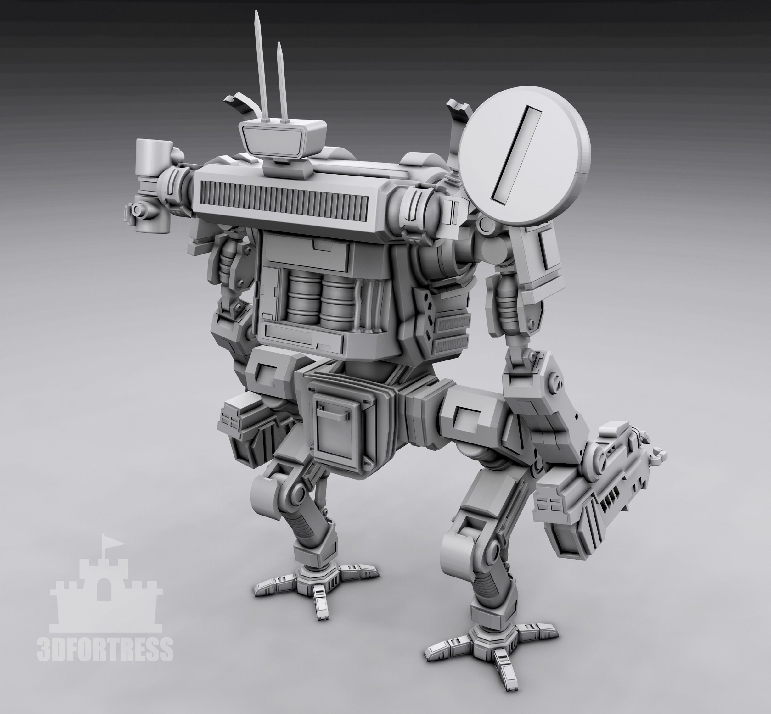  Robot alpha 3D print model_1
