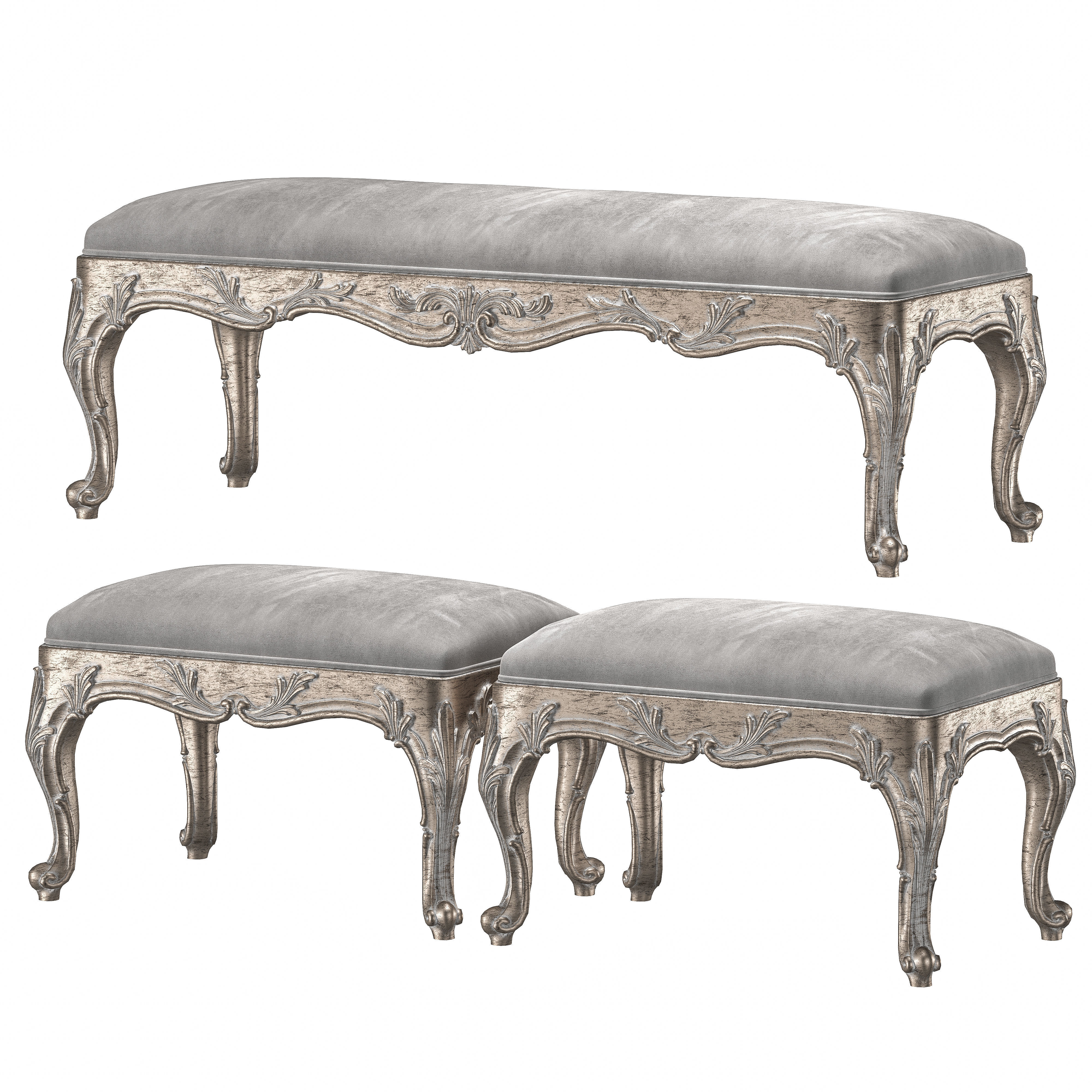 roberto sindia bench art 263 3D model_1