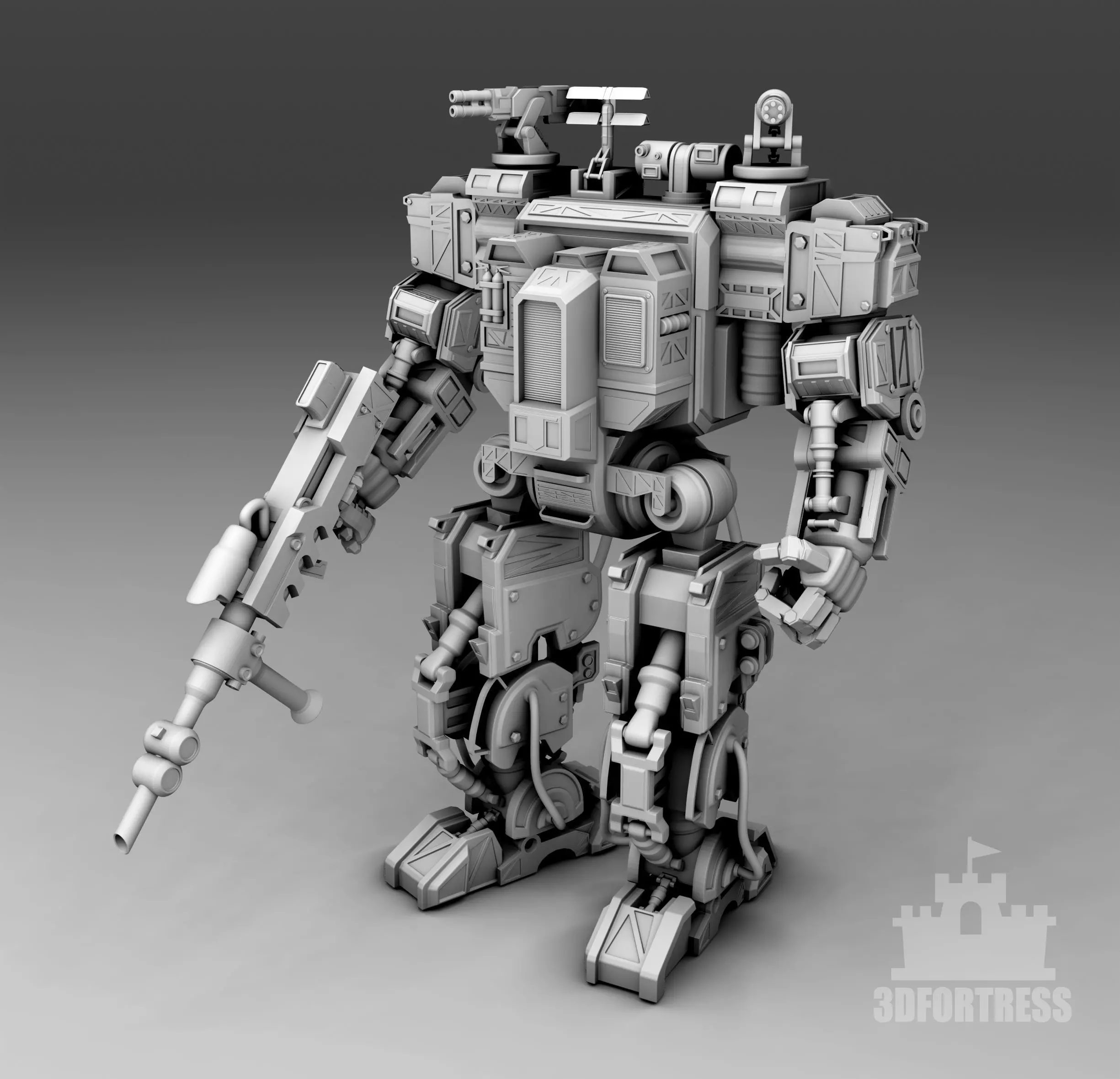  Robot delta 3D print model_0