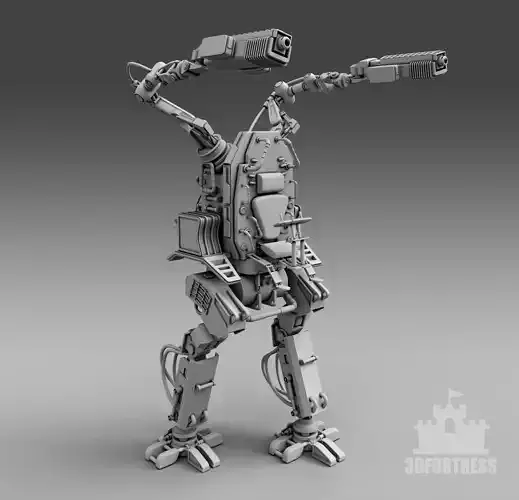  Exorobot 3D print model